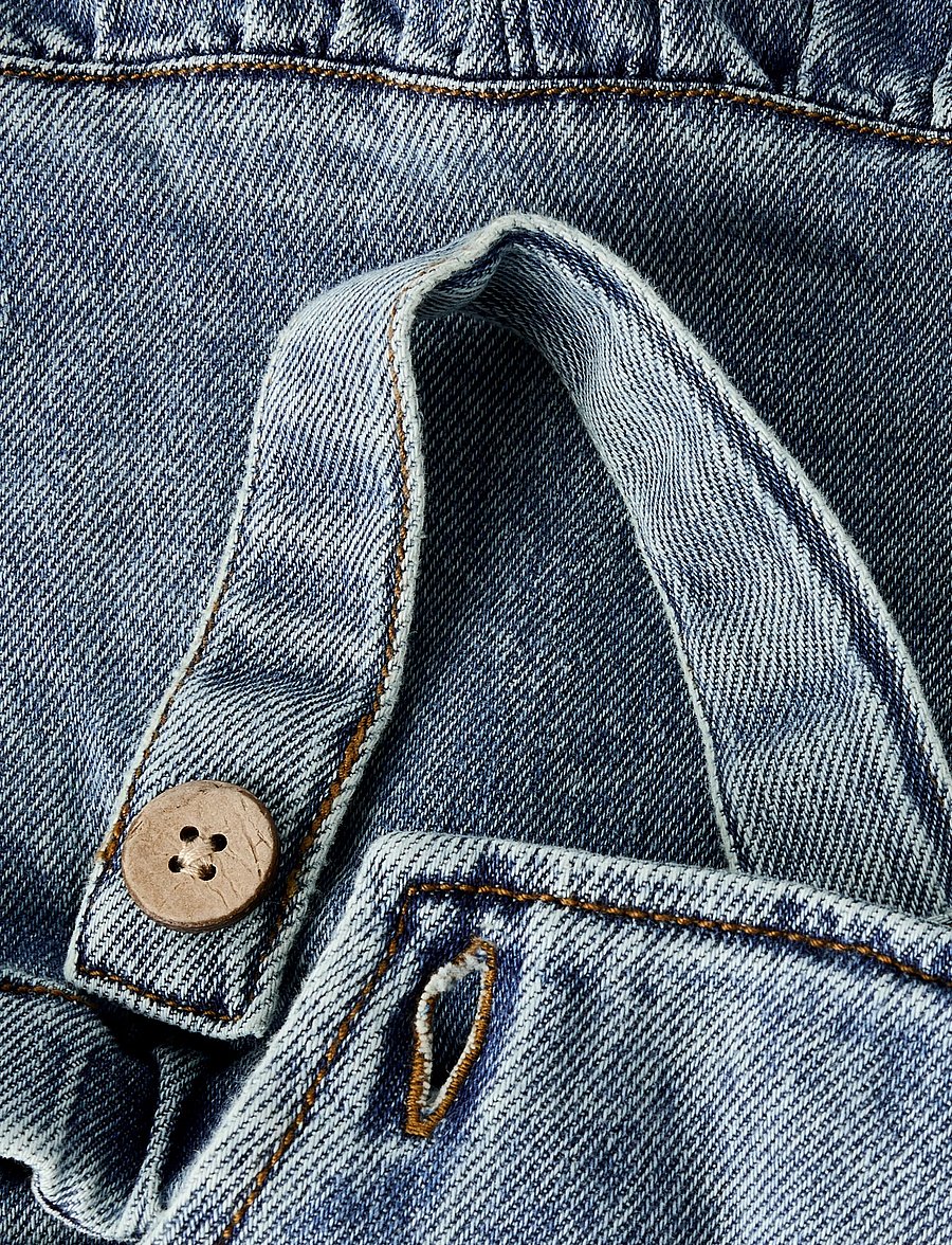 Lil'Atelier - NBFKAROLE DNM SKIRTALL 2433-CJ LIL - Ærmeløse babykjoler - medium blue denim - 2
