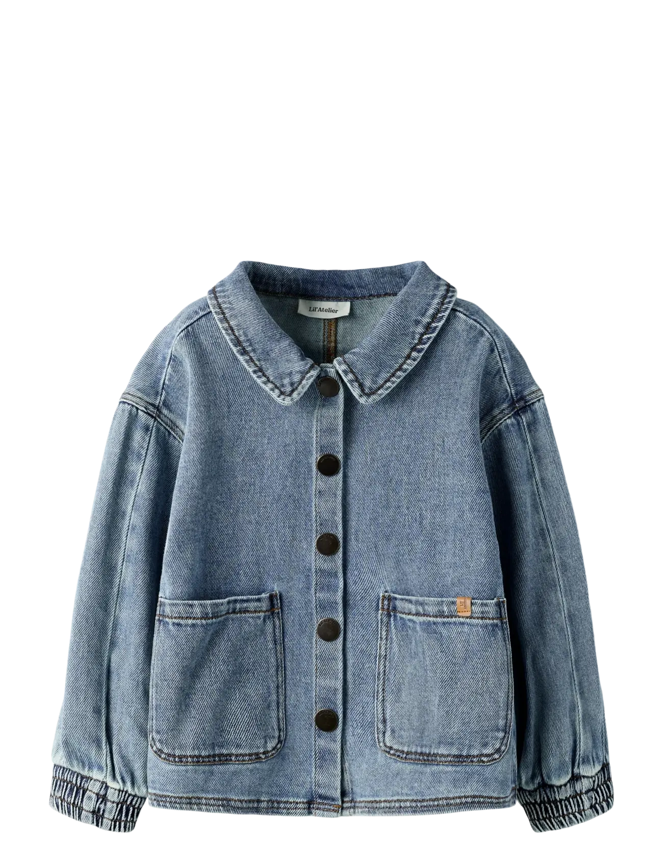 Lil'Atelier NMFKAROLE LS DNM SHIRT 2433-CJ LIL - Lil'Atelier - MEDIUM BLUE DENIM / blue