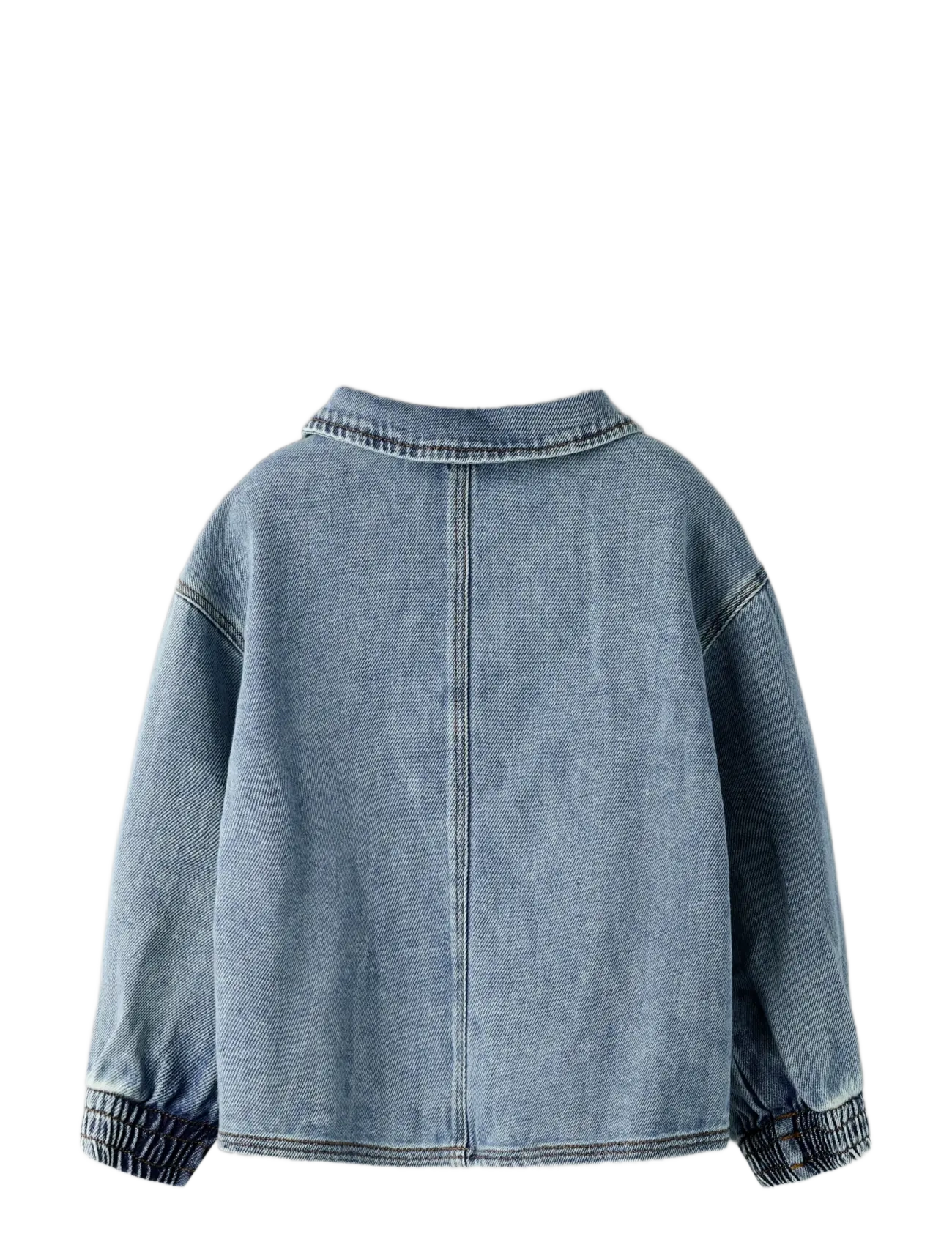 Lil'Atelier - NMFKAROLE LS DNM SHIRT 2433-CJ LIL - long-sleeved shirts - medium blue denim - 1