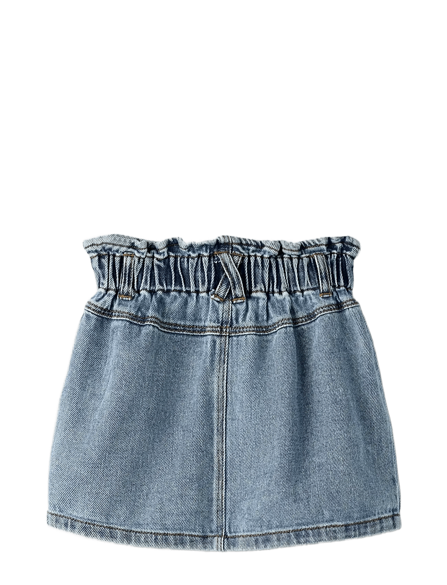 Lil'Atelier - NMFKAROLE DNM SKIRT 2433-CJ LIL - jeanskjolar - medium blue denim - 2