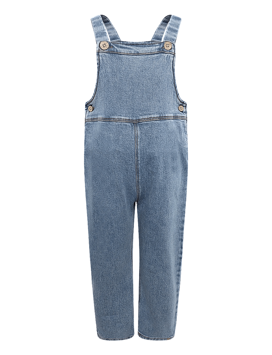 Lil'Atelier - NMMKAROLE LOOSE DNM OVERALL 2433-CJ LIL - jumpsuits - medium blue denim - 0