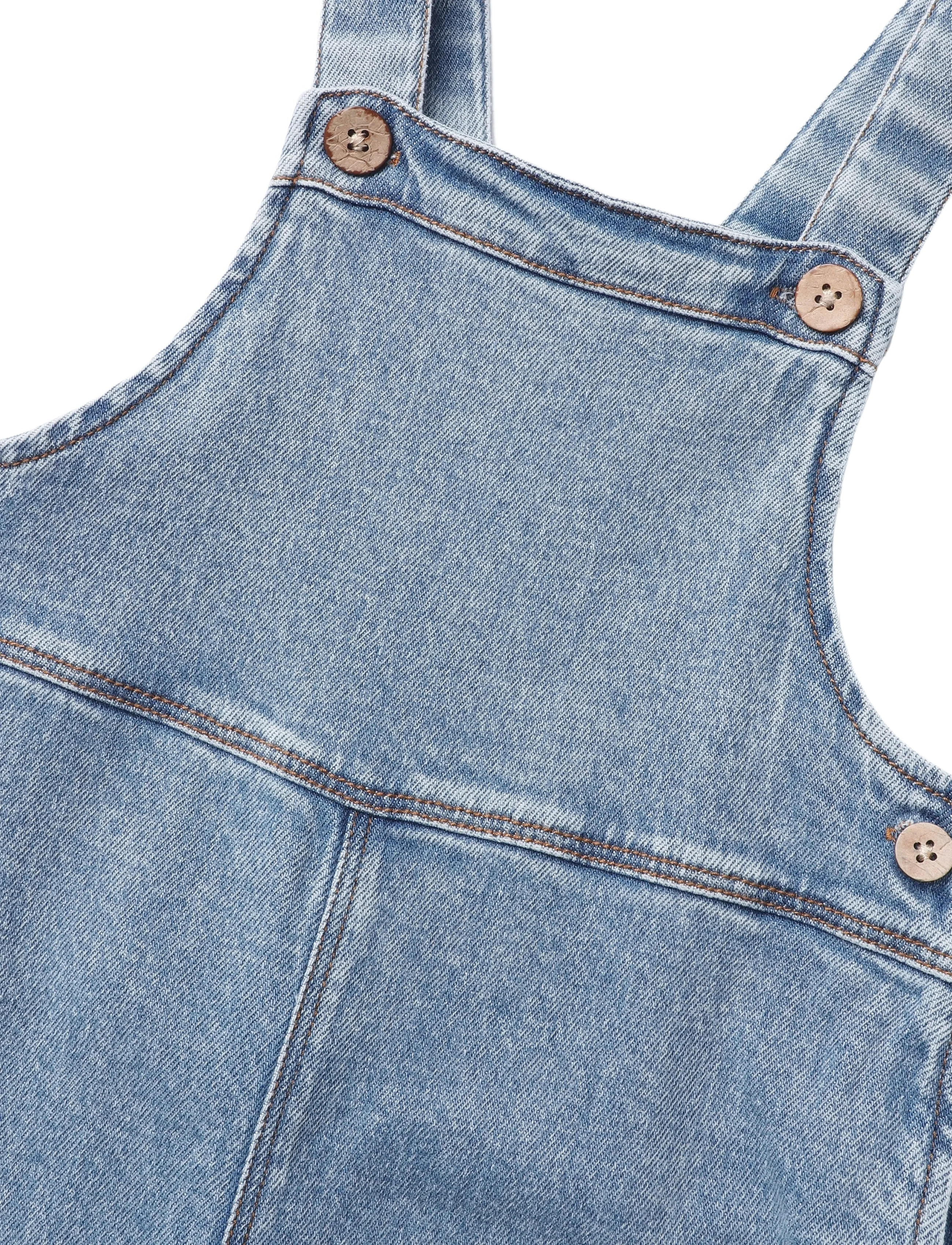 Lil'Atelier - NMMKAROLE LOOSE DNM OVERALL 2433-CJ LIL - die niedrigsten preise - medium blue denim - 2
