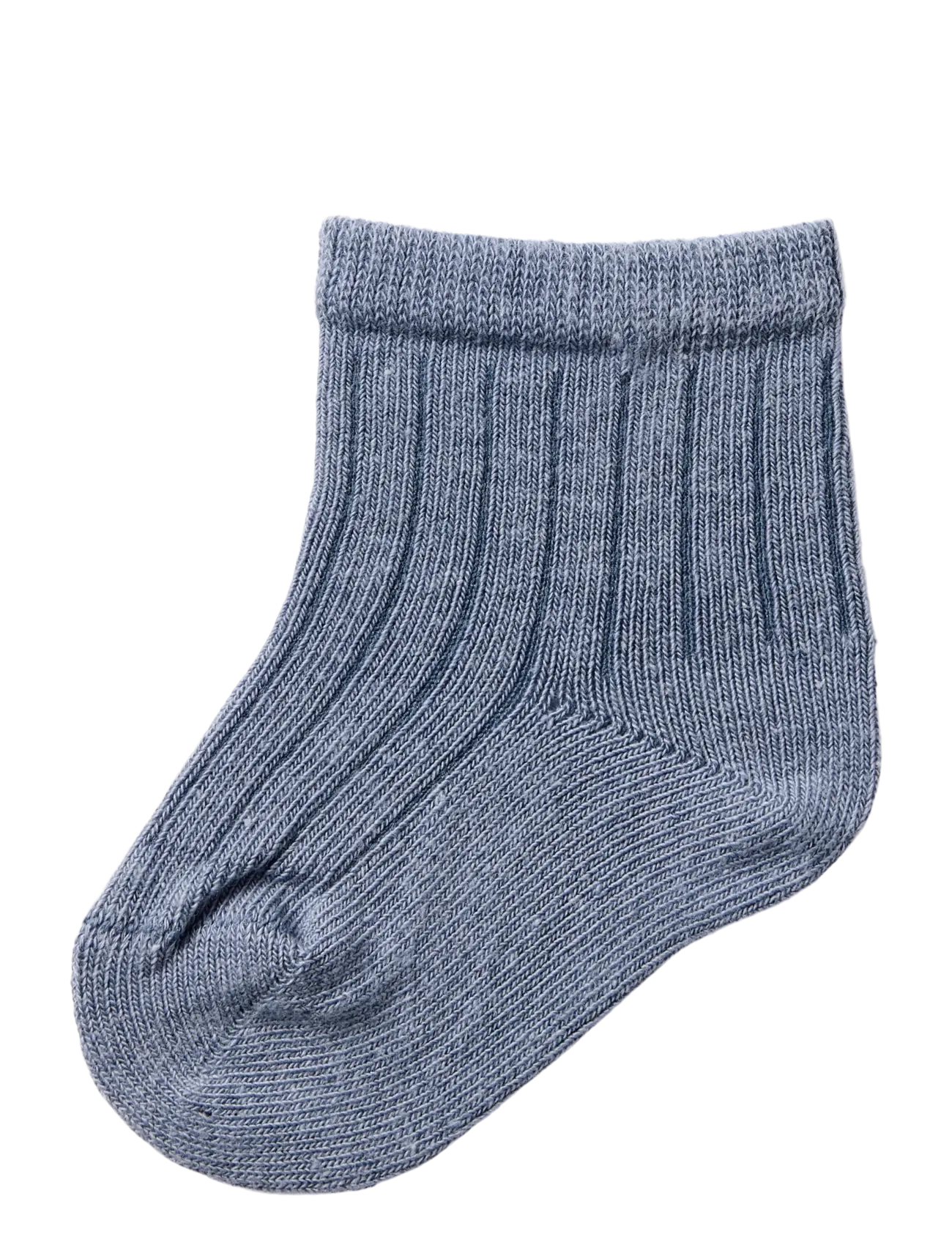 Lil'Atelier Nbmeloves Sock Lil, 62-68, Socken & Strumpfhosen, Blau - Baby Socks, Kinder