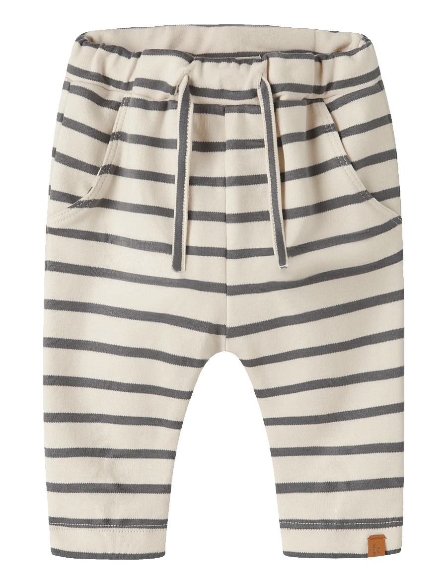 Lil'Atelier - NBMLIMIA LIN LOOSE PANT LIL - babyhosen - turtledove - 0