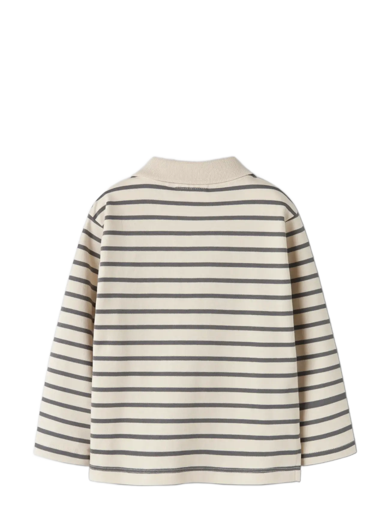 Lil'Atelier - NMMLIMIA LS LOOSE POLO TOP LIL - langärmelig poloshirt - turtledove - 1