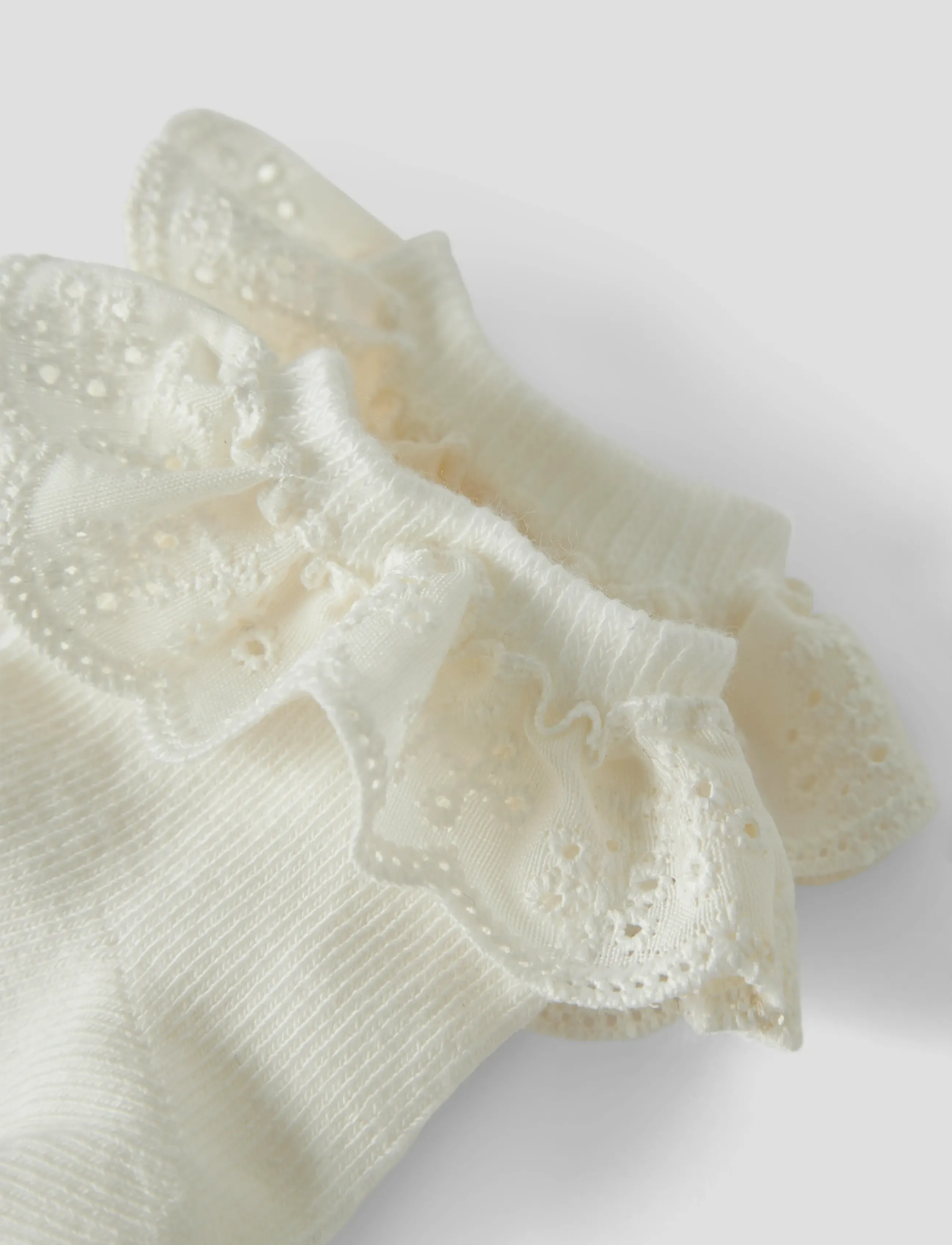 Lil'Atelier - NBFDERTRUD 2 PACK SOCK LIL - laveste priser - coconut milk - 3