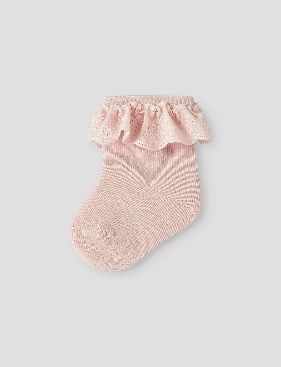 Lil'Atelier - NBFDERTRUD 2 PACK SOCK LIL - baby-socken - misty rose - 2