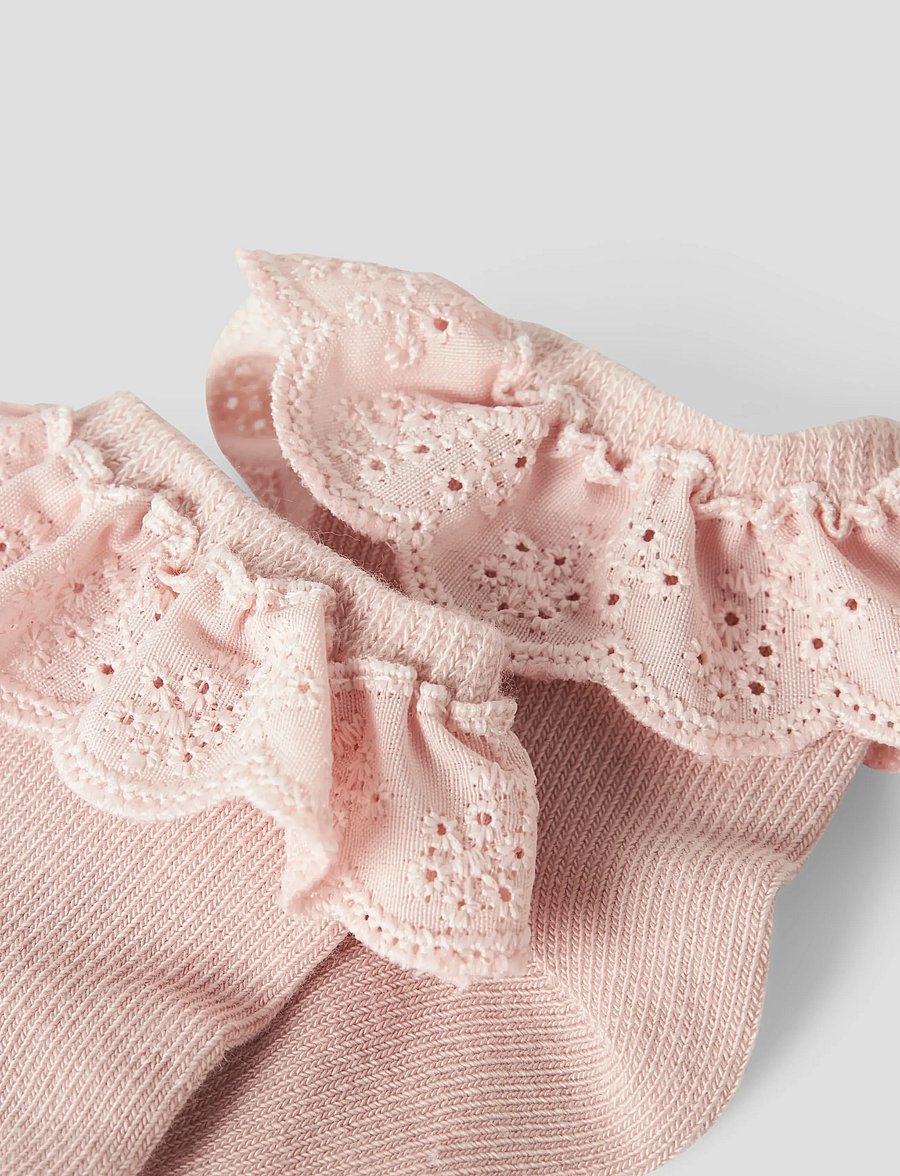 Lil'Atelier - NBFDERTRUD 2 PACK SOCK LIL - baby-socken - misty rose - 3