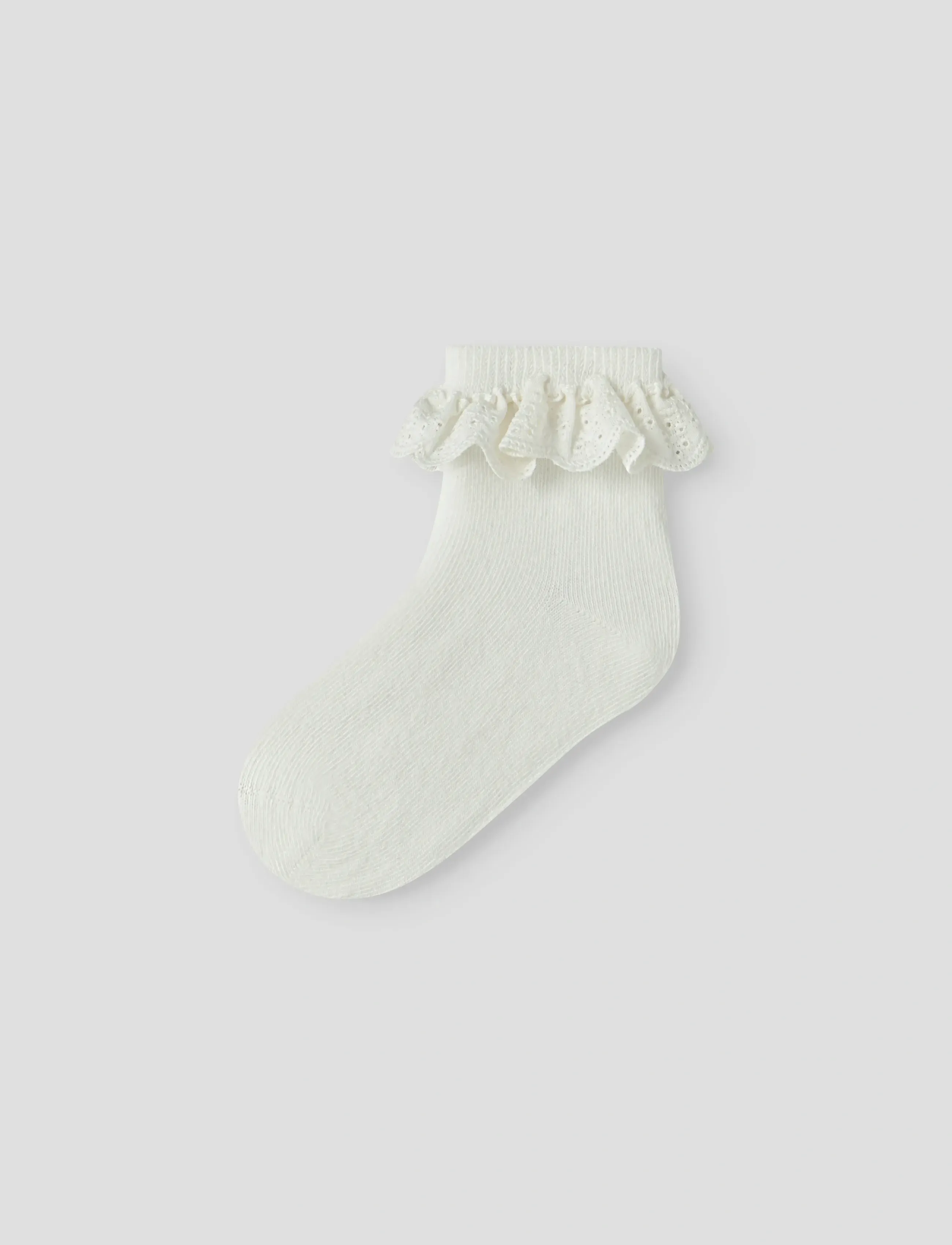 Lil'Atelier - NMFDERTRUD 2 PACK SOCK LIL - coconut milk - 2