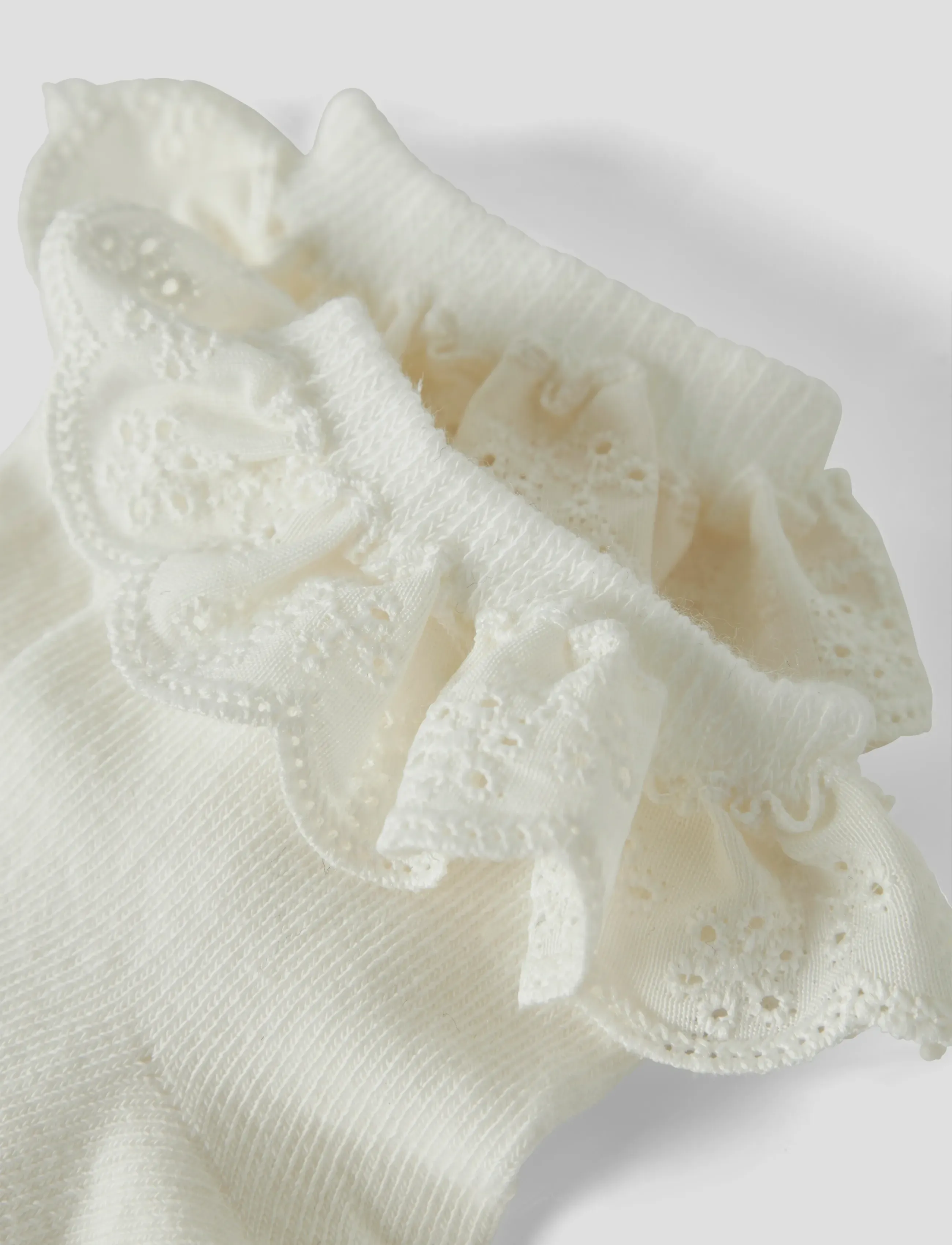 Lil'Atelier - NMFDERTRUD 2 PACK SOCK LIL - coconut milk - 3