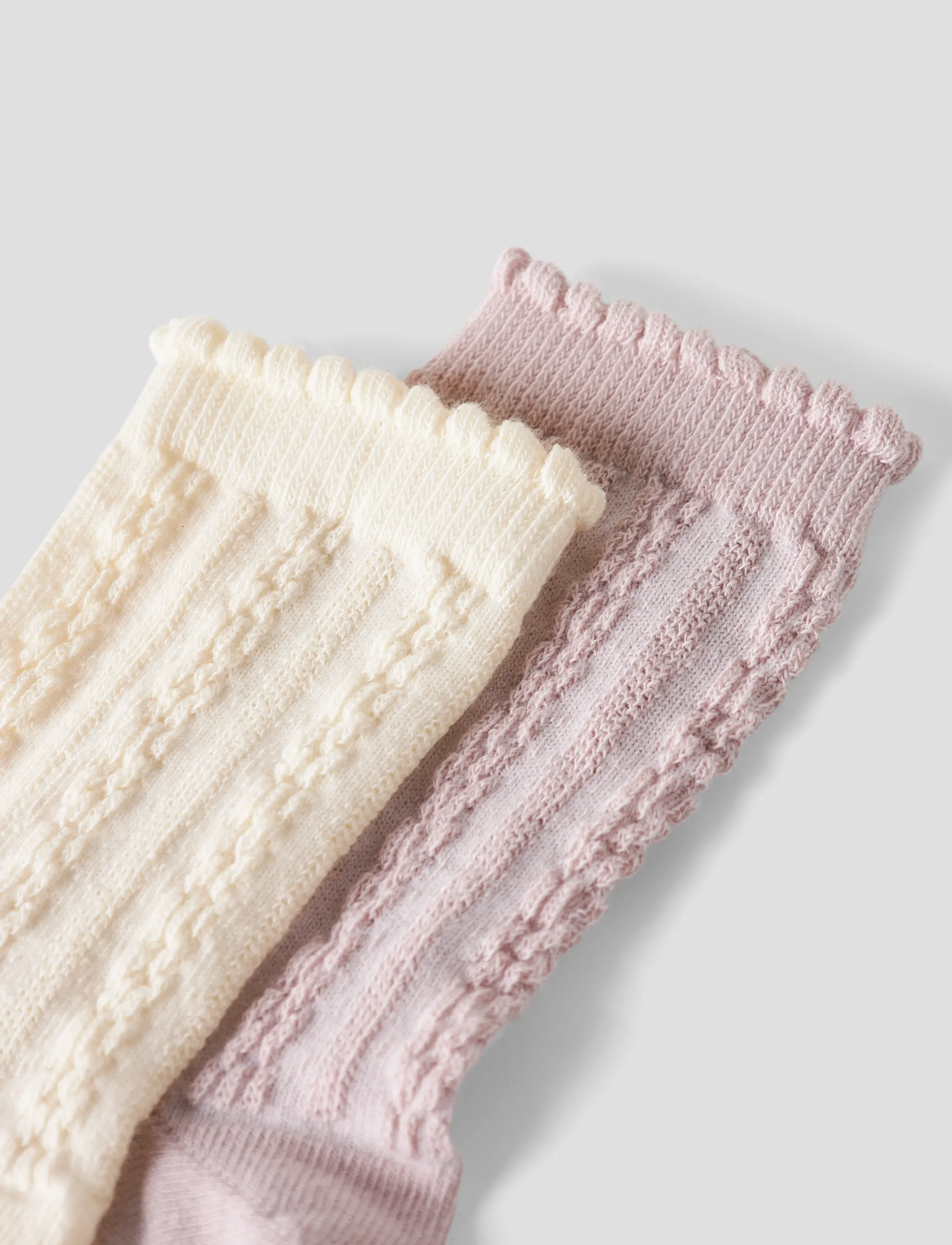 Lil'Atelier - NMFKENDRA 2P SOCK LIL - turtledove - 2