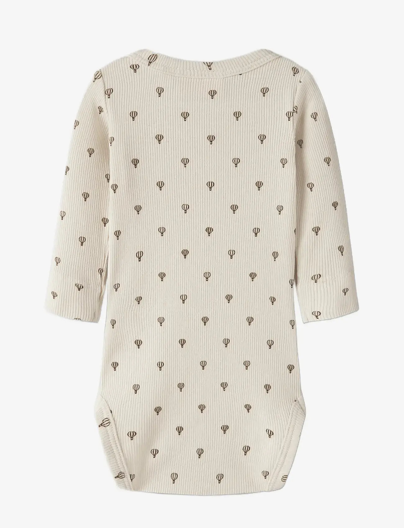 Lil'Atelier - NBNGAGO KIM LS SLIM BODY LIL NOOS - langærmede heldragter - turtledove - 1