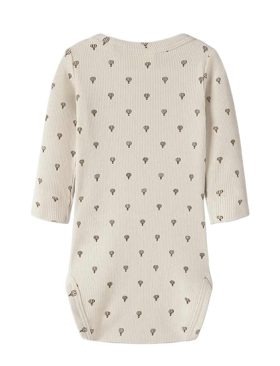 Lil'Atelier - NBNGAGO KIM LS SLIM BODY LIL NOOS - À manches longues - turtledove - 1