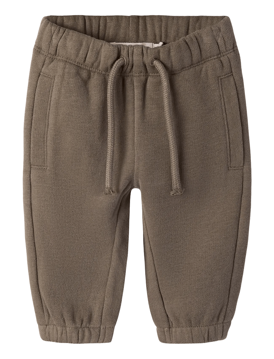 Lil'Atelier - NBNILONDON ROS SWEAT PANT BRU LIL NOOS - jogginghosen - shitake - 0