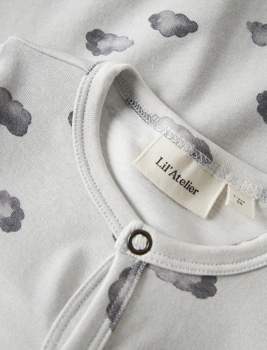Lil'Atelier - NBMGIO LS NIGHTSUIT LIL - natdragter - glacier gray - 2