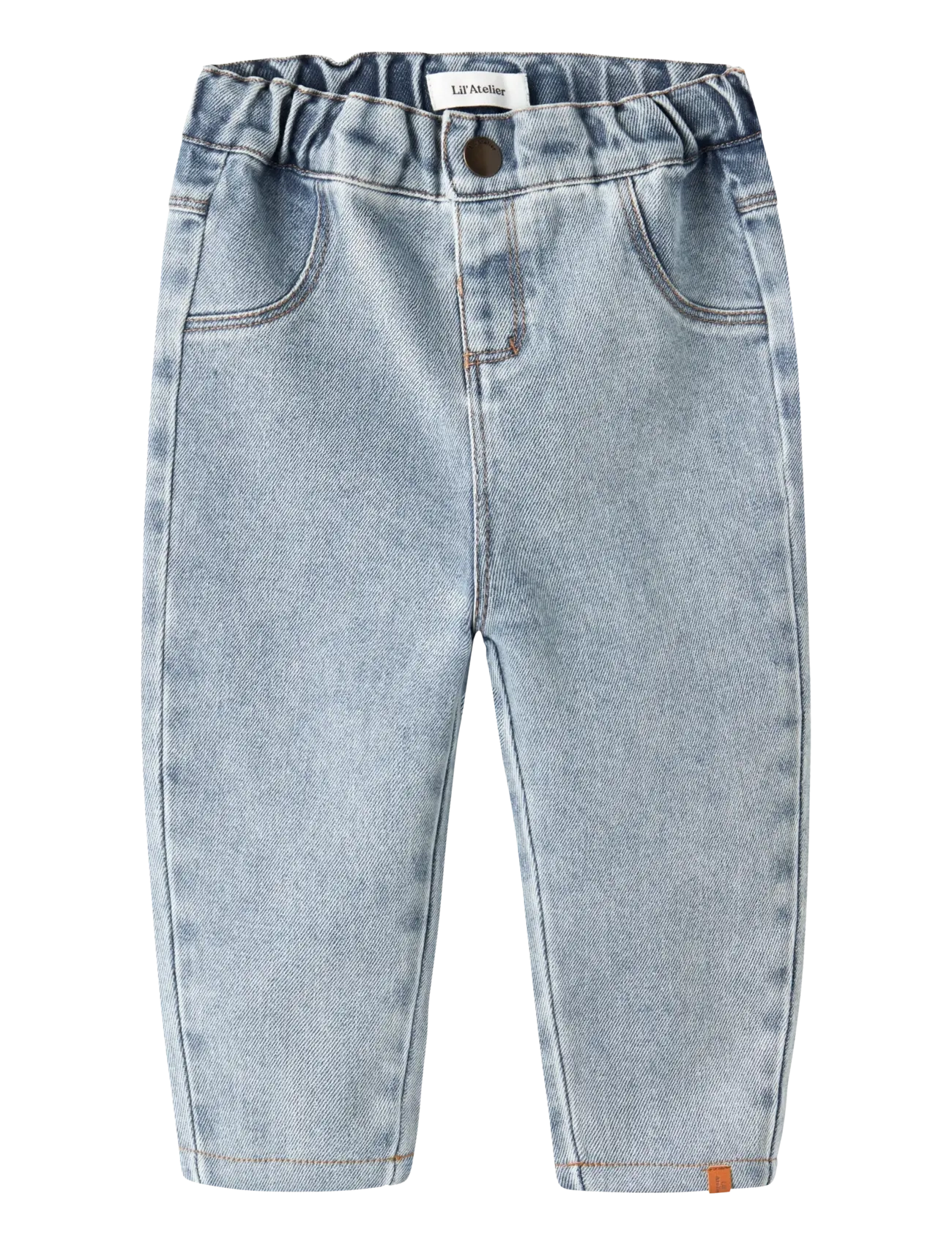 Lil'Atelier Nbndarlee Loose Jeans 4410-Se Lil, 56, Blue, Jeans > Løse Jeans, Børn