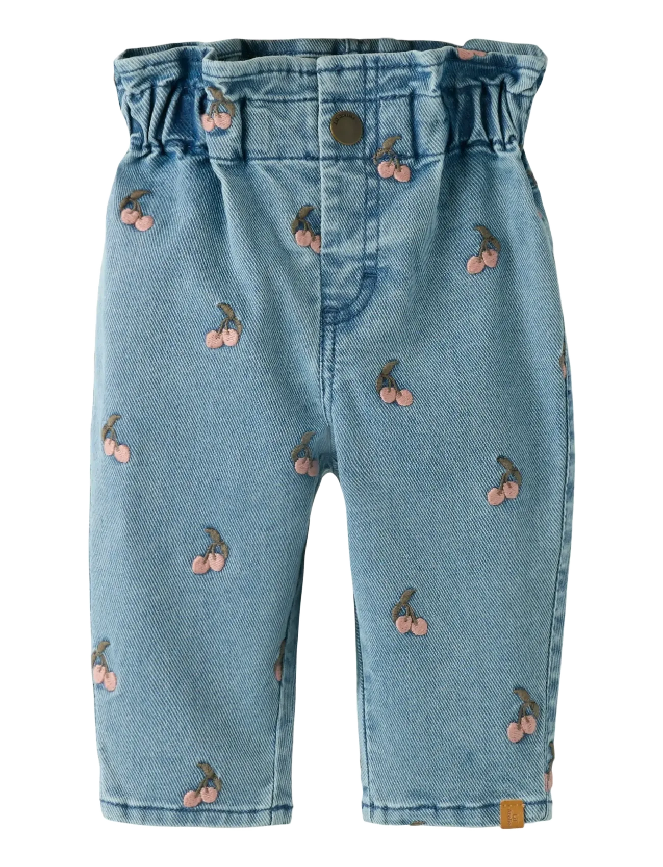 Lil'Atelier NBFDEVA LOOSE EMB JEANS 2024-ES LIL - Hosen - MEDIUM BLUE DENIM / blue