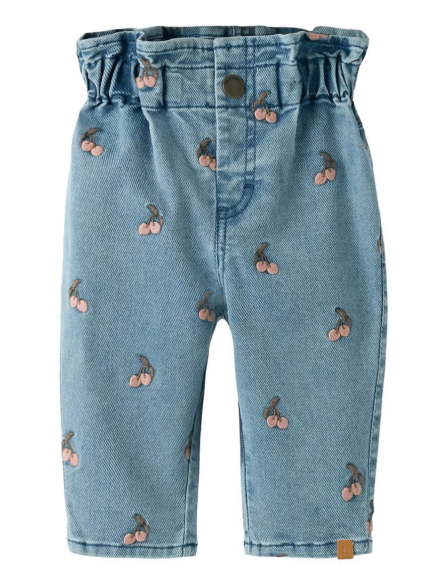 Lil'Atelier - NBFDEVA LOOSE EMB JEANS 2024-ES LIL - medium blue denim - 0