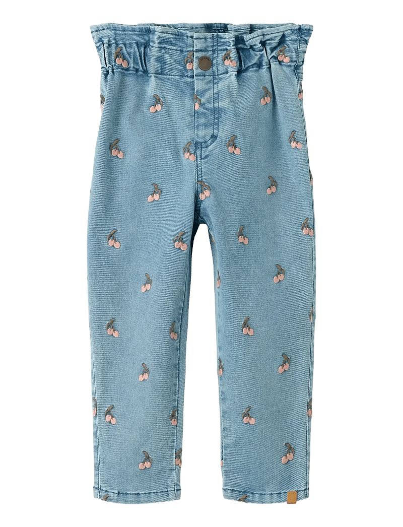 Lil'Atelier - NMFDEVA LOOSE EMB JEANS 2024-ES LIL - loose jeans - medium blue denim - 0