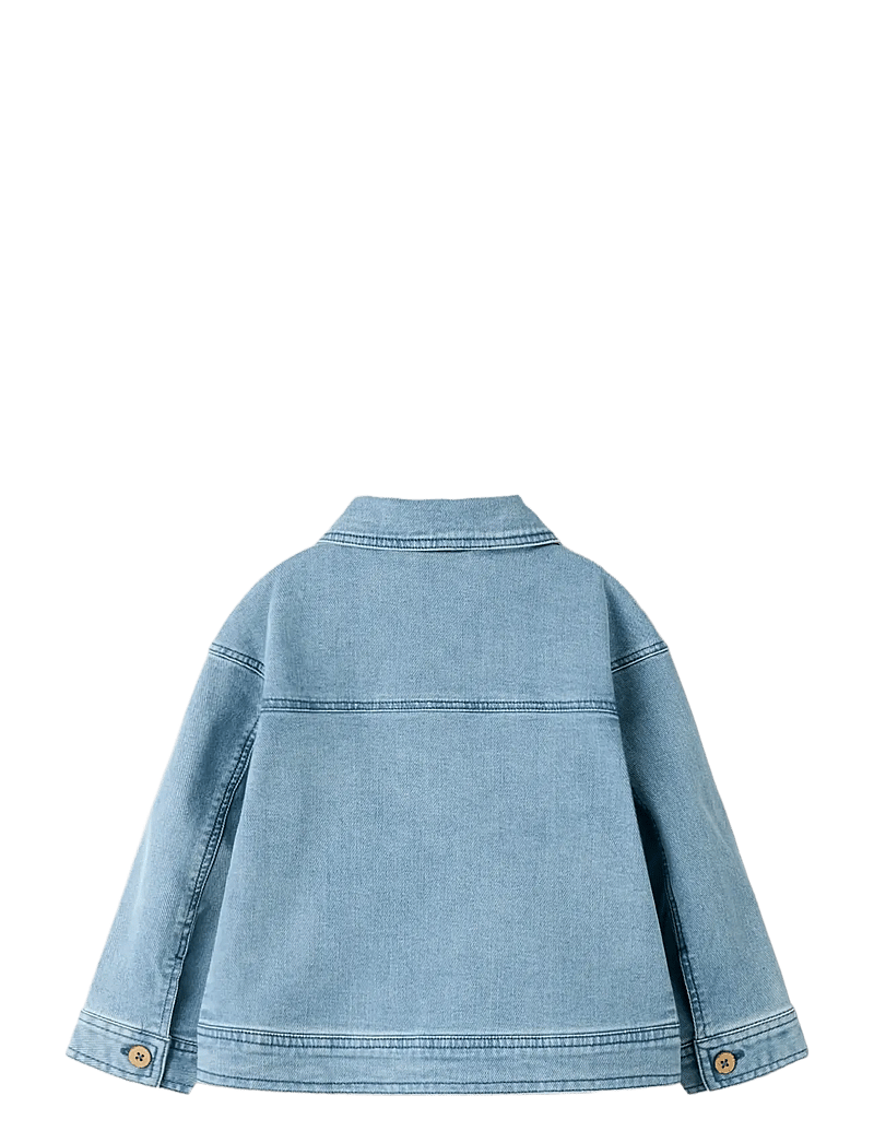 Lil'Atelier - NMMDEVA LS LOOSE DNM JACKET 2024-ES LIL - denimjakker - medium blue denim - 1