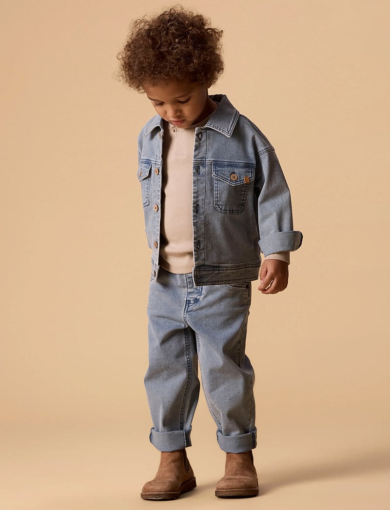 Lil'Atelier - NMMDEVA LS LOOSE DNM JACKET 2024-ES LIL - denimjakker - medium blue denim - 4