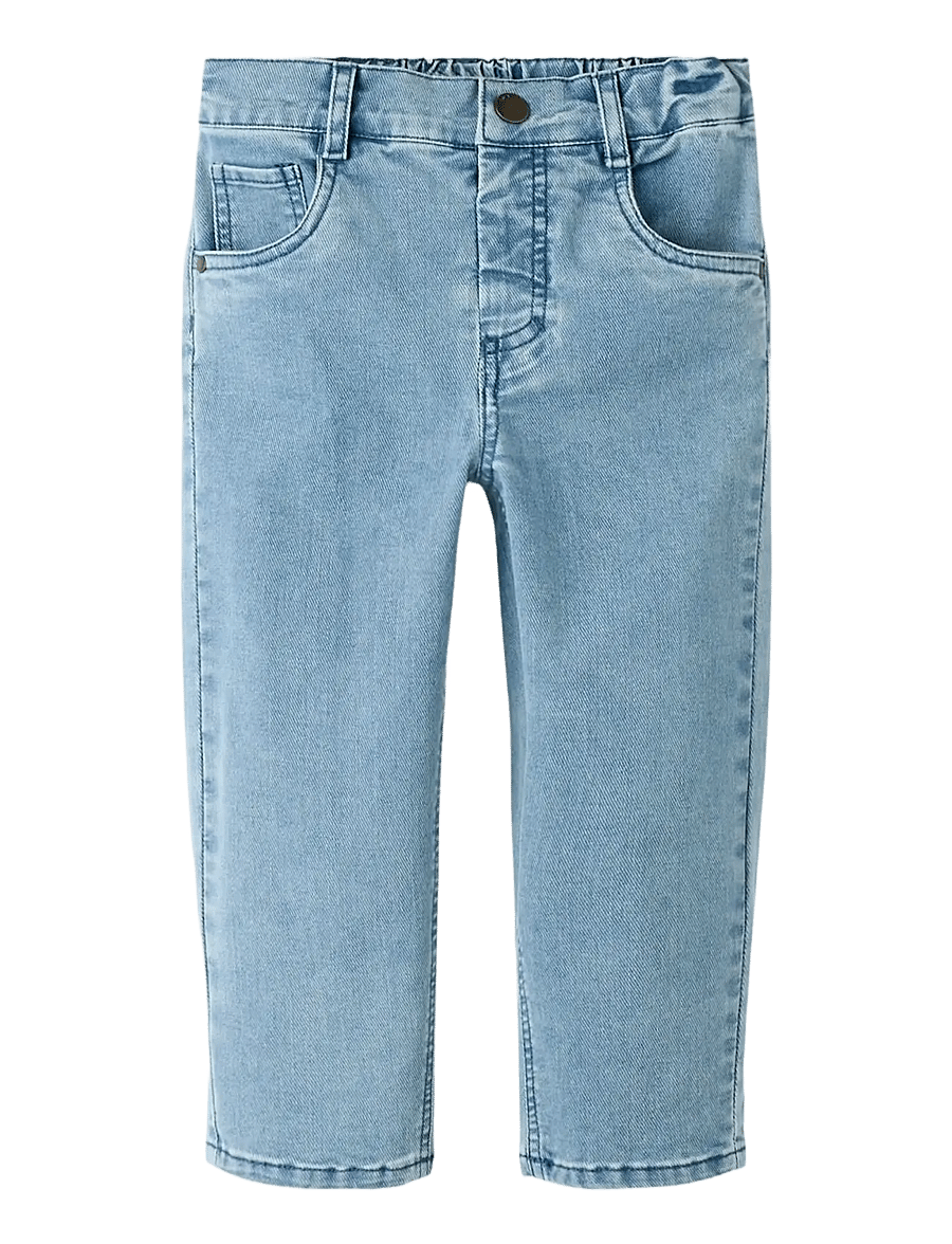 Lil'Atelier - NMMDEVA LOOSE JEANS 2024-ES LIL - platėjantys apačioje - medium blue denim - 1