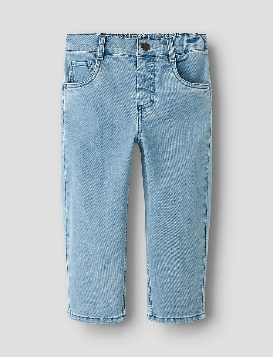 Lil'Atelier - NMMDEVA LOOSE JEANS 2024-ES LIL - platėjantys apačioje - medium blue denim - 0