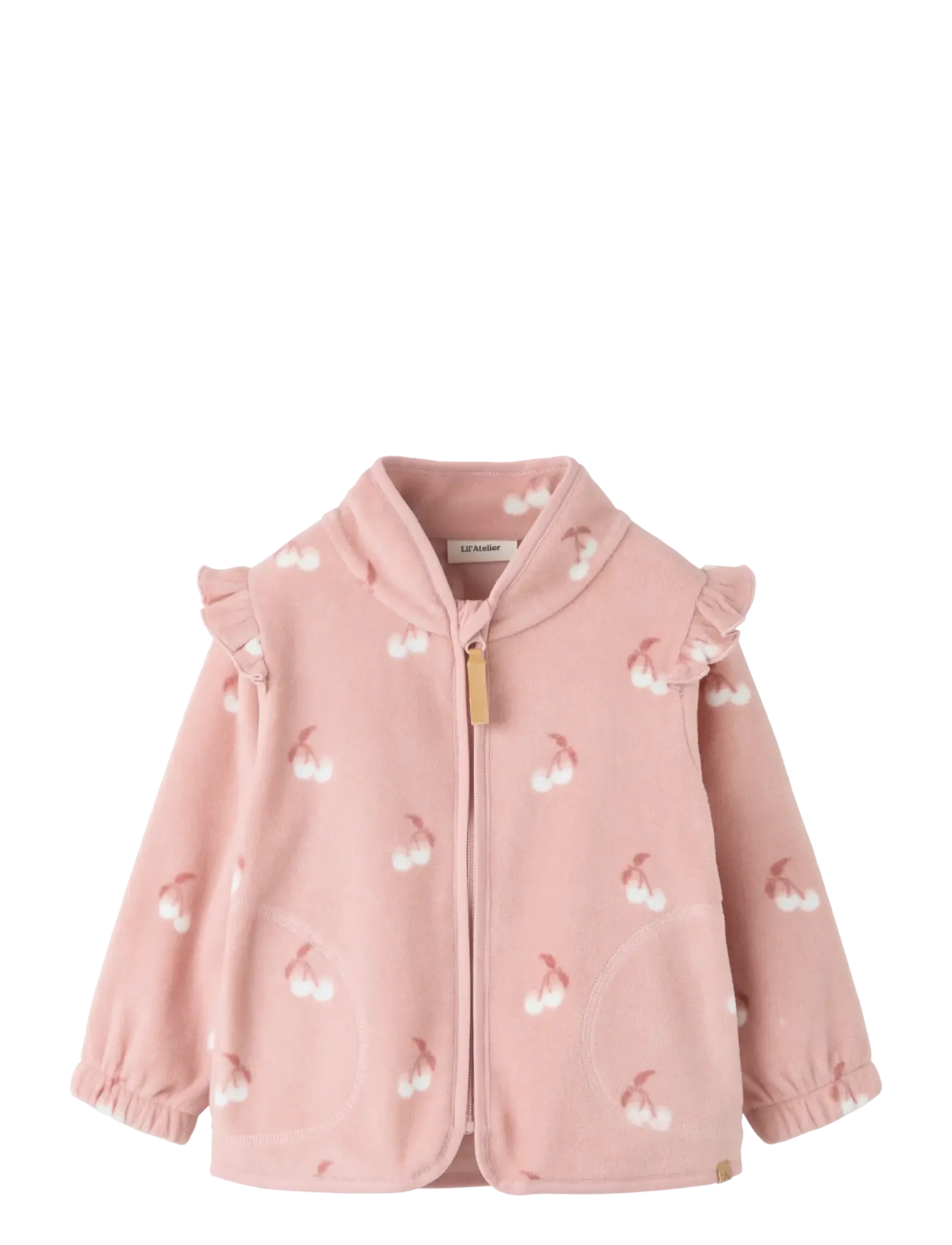 Lil'Atelier Nmflaspektra Fleece Jacket Fo Lil, Børn, Børne Flæse Fleecejakke, Pink, Str: 116