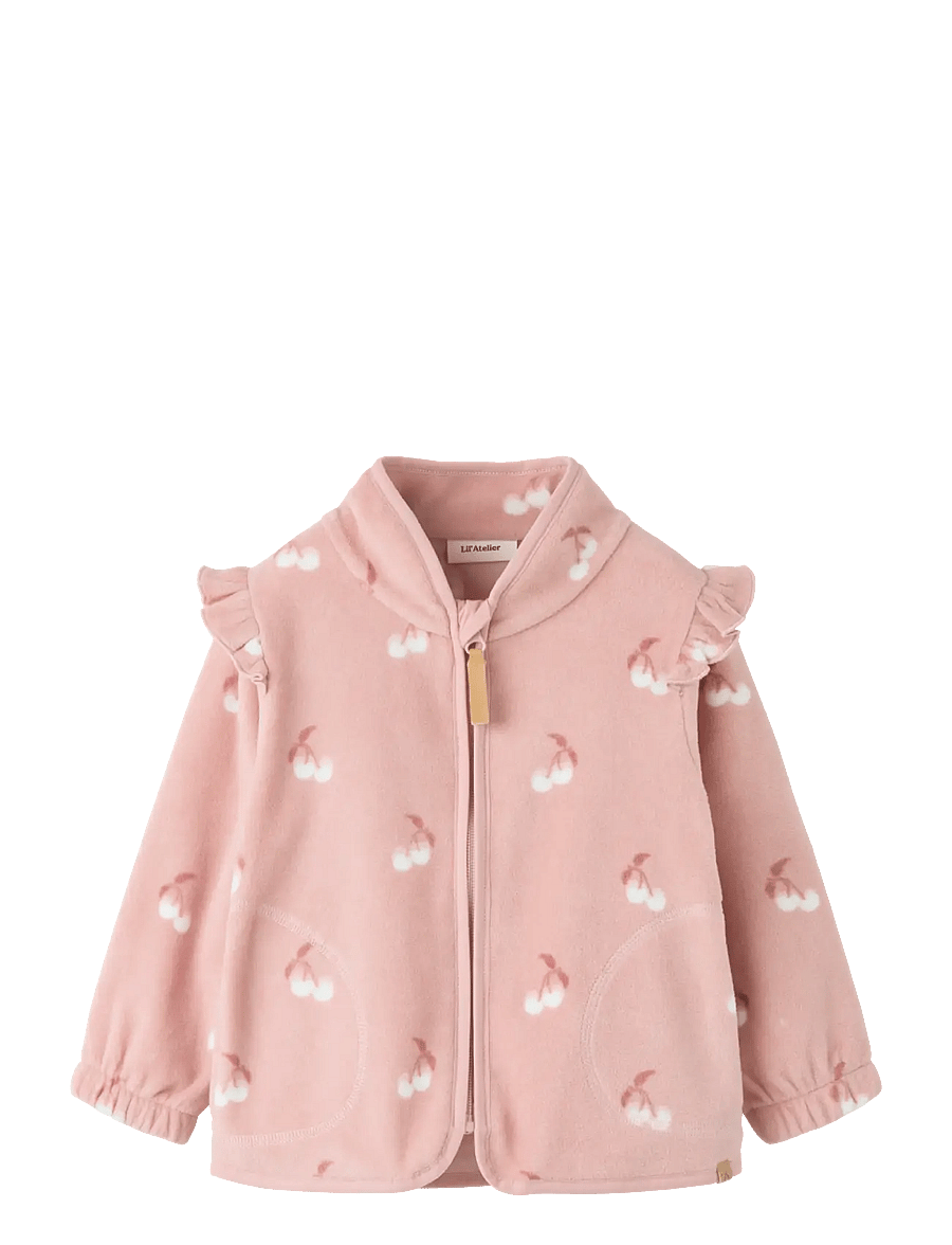 Lil'Atelier - NMFLASPEKTRA FLEECE JACKET FO LIL - fleecejackor - misty rose - 0