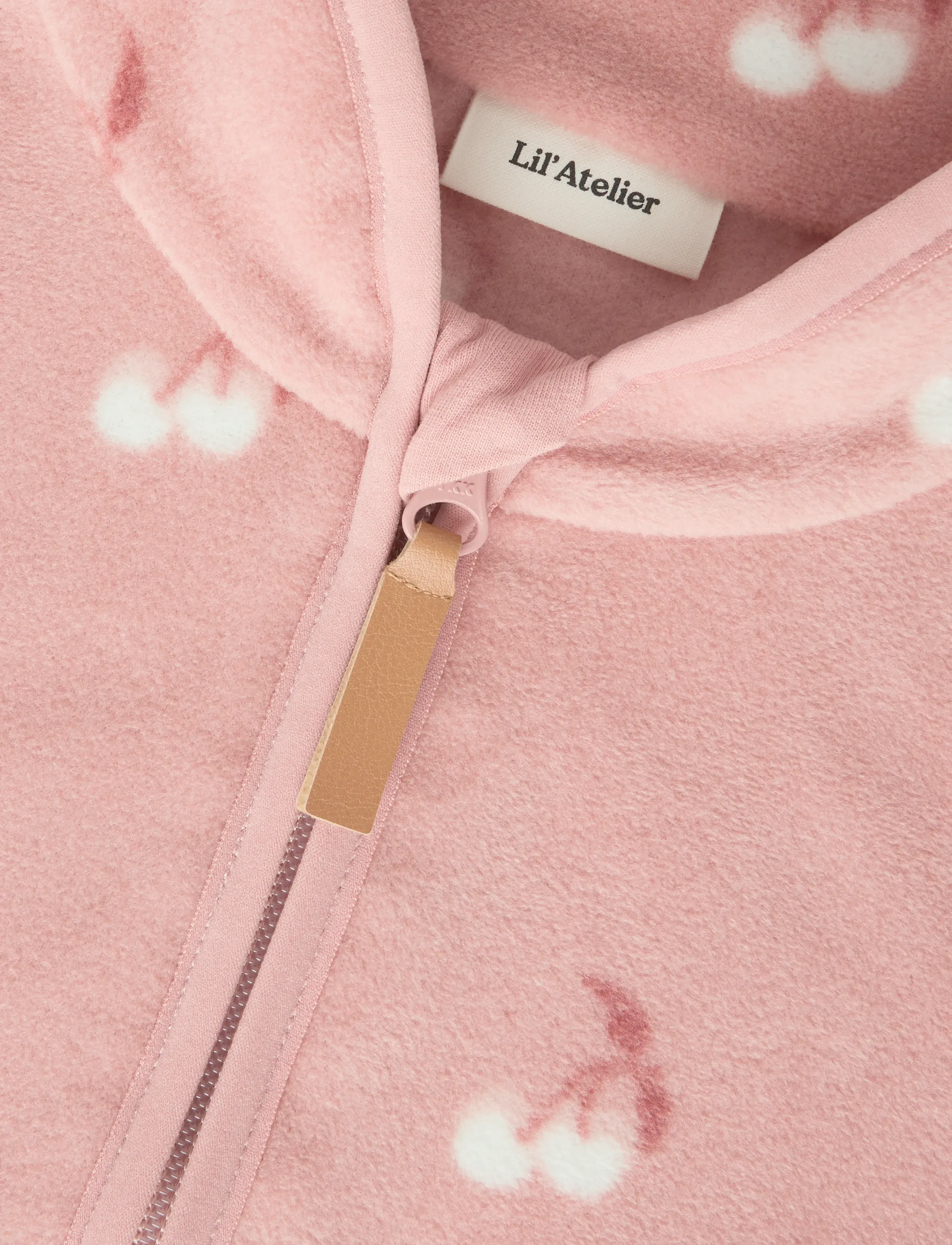 Lil'Atelier - NMFLASPEKTRA FLEECE JACKET FO LIL - fleecejackor - misty rose - 2