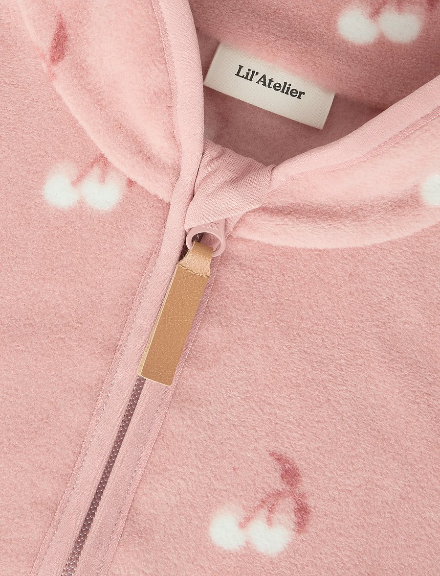 Lil'Atelier - NMFLASPEKTRA FLEECE JACKET FO LIL - fleecejackor - misty rose - 2