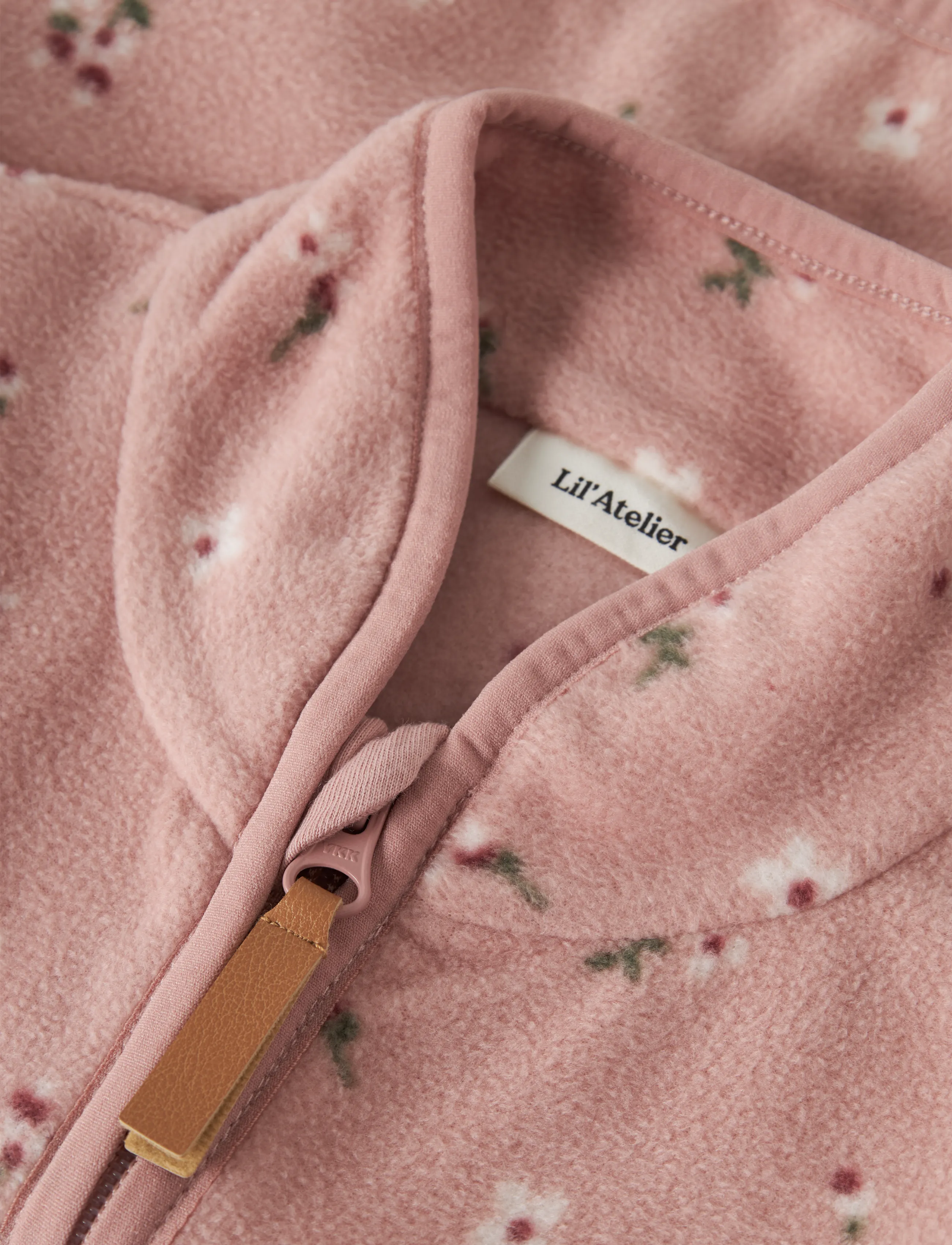 Lil'Atelier - NMFLASPEKTRA FLEECE JACKET FO LIL - flisinės striukės - misty rose - 2