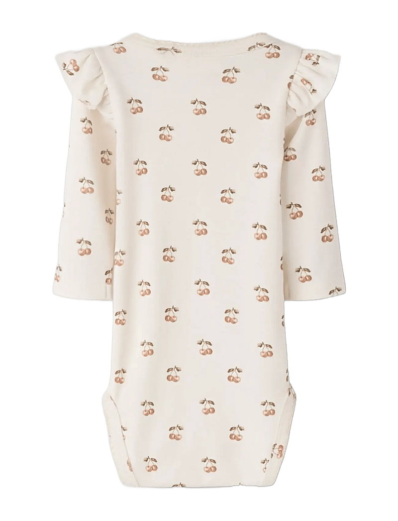 Lil'Atelier - NBFLAYO KEP LS SLIM BODY LIL - langärmelige bodys - coconut milk - 1