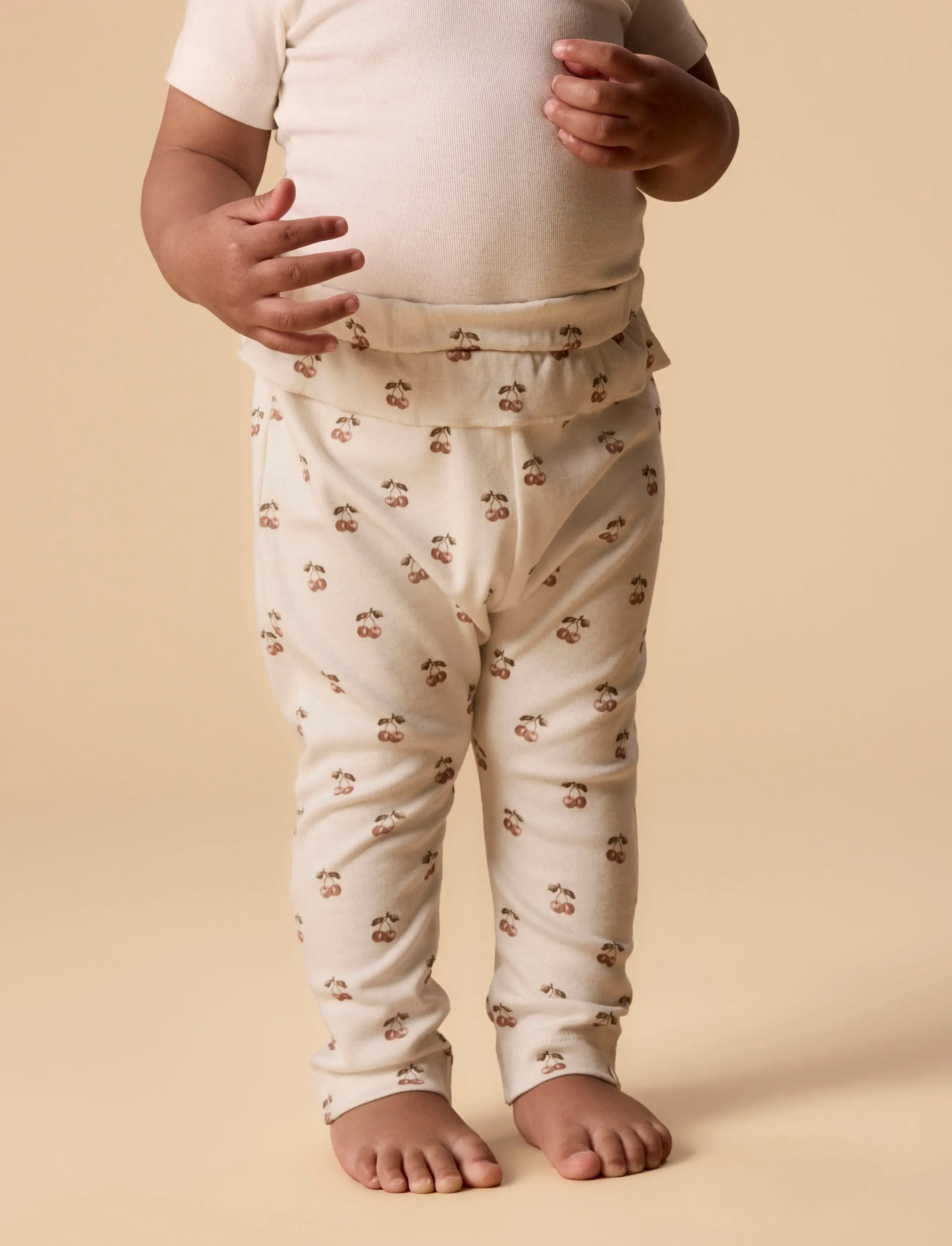Lil'Atelier - NBFLAYO PANT LIL - baby trousers - coconut milk - 3