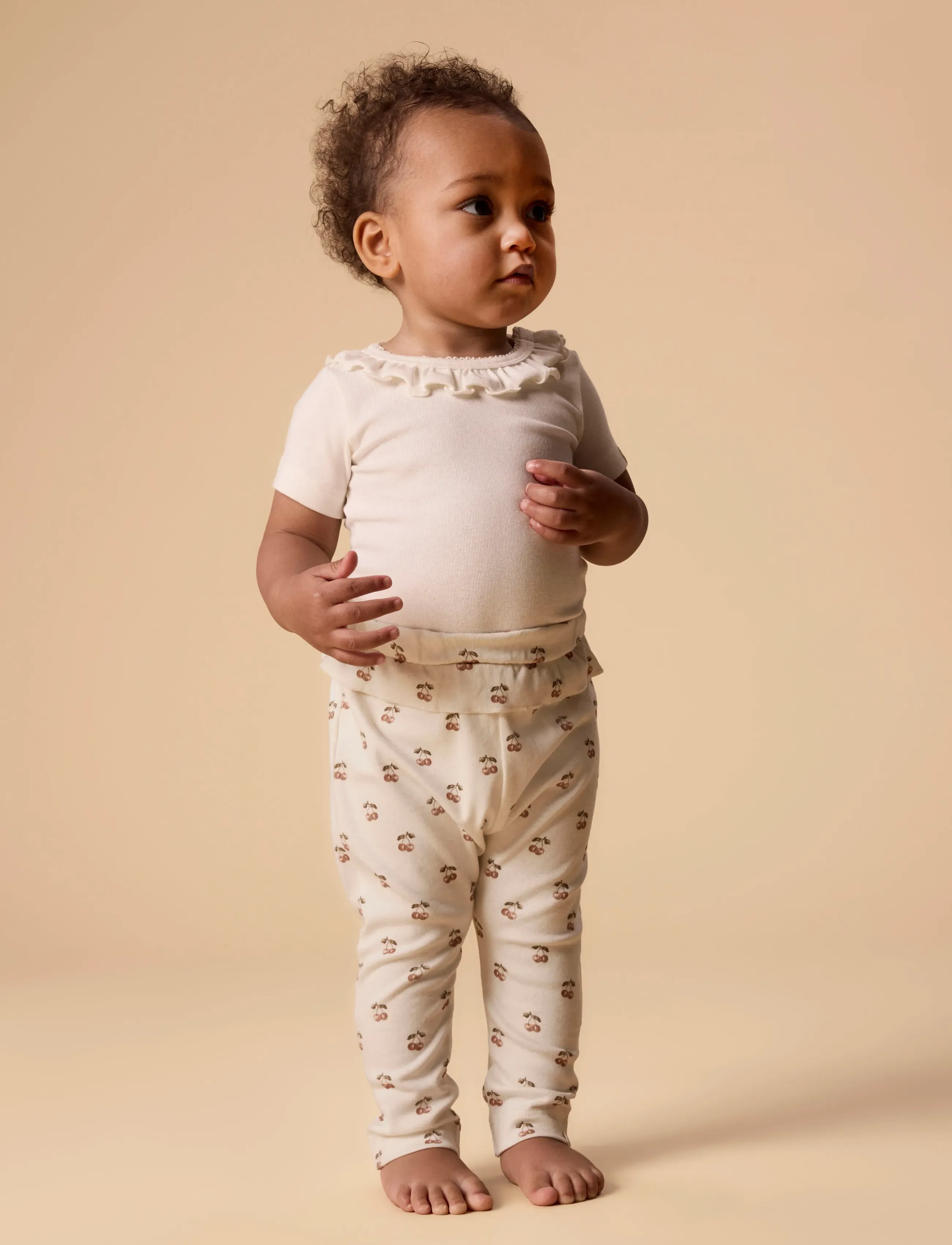 Lil'Atelier - NBFLAYO PANT LIL - baby trousers - coconut milk - 4