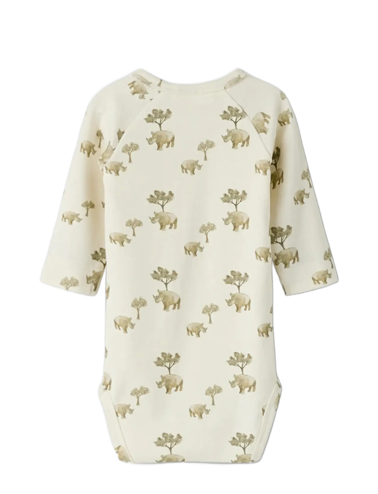 Lil'Atelier - NBMLAYO LS SLIM BODY LIL - langærmede heldragter - coconut milk - 2