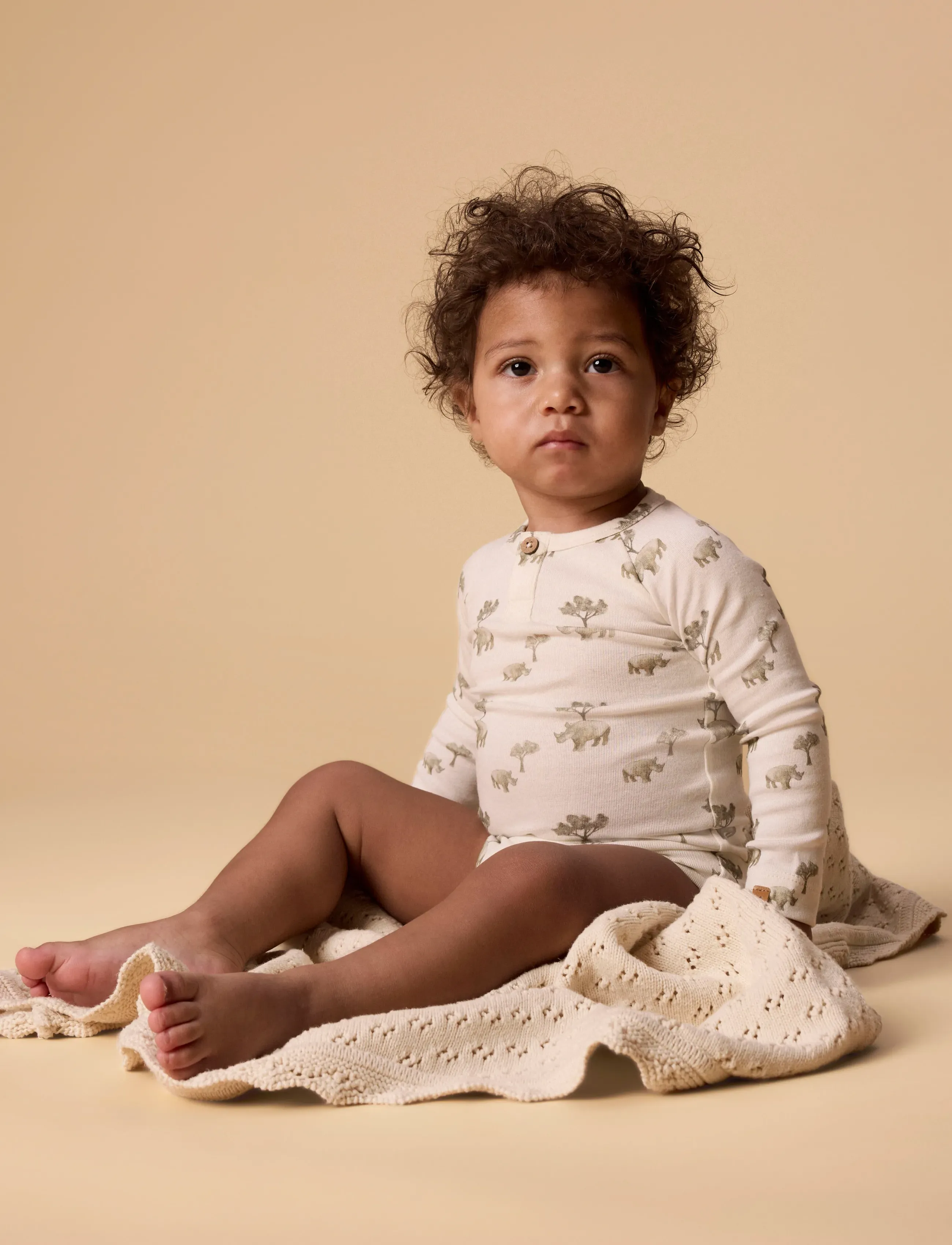 Lil'Atelier - NBMLAYO LS SLIM BODY LIL - langærmede heldragter - coconut milk - 4