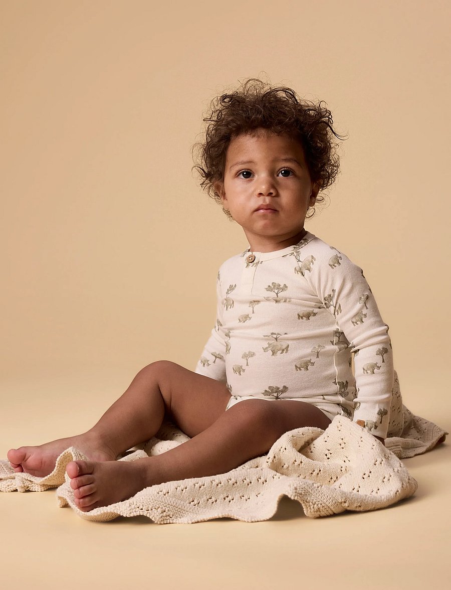 Lil'Atelier - NBMLAYO LS SLIM BODY LIL - langærmede heldragter - coconut milk - 4