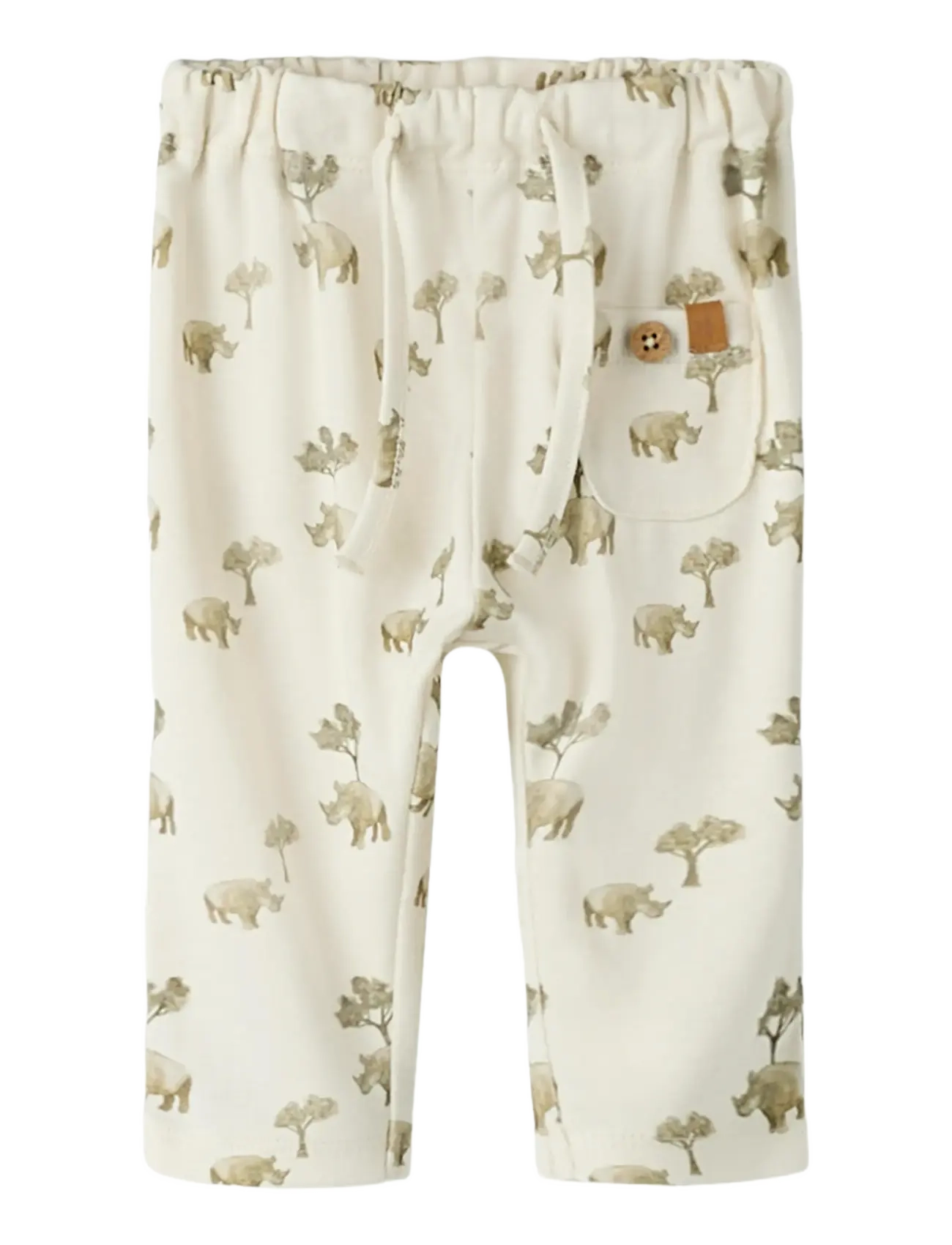 Lil'Atelier NBMLAYO LOOSE PANT LIL - Kläder - COCONUT MILK / cream