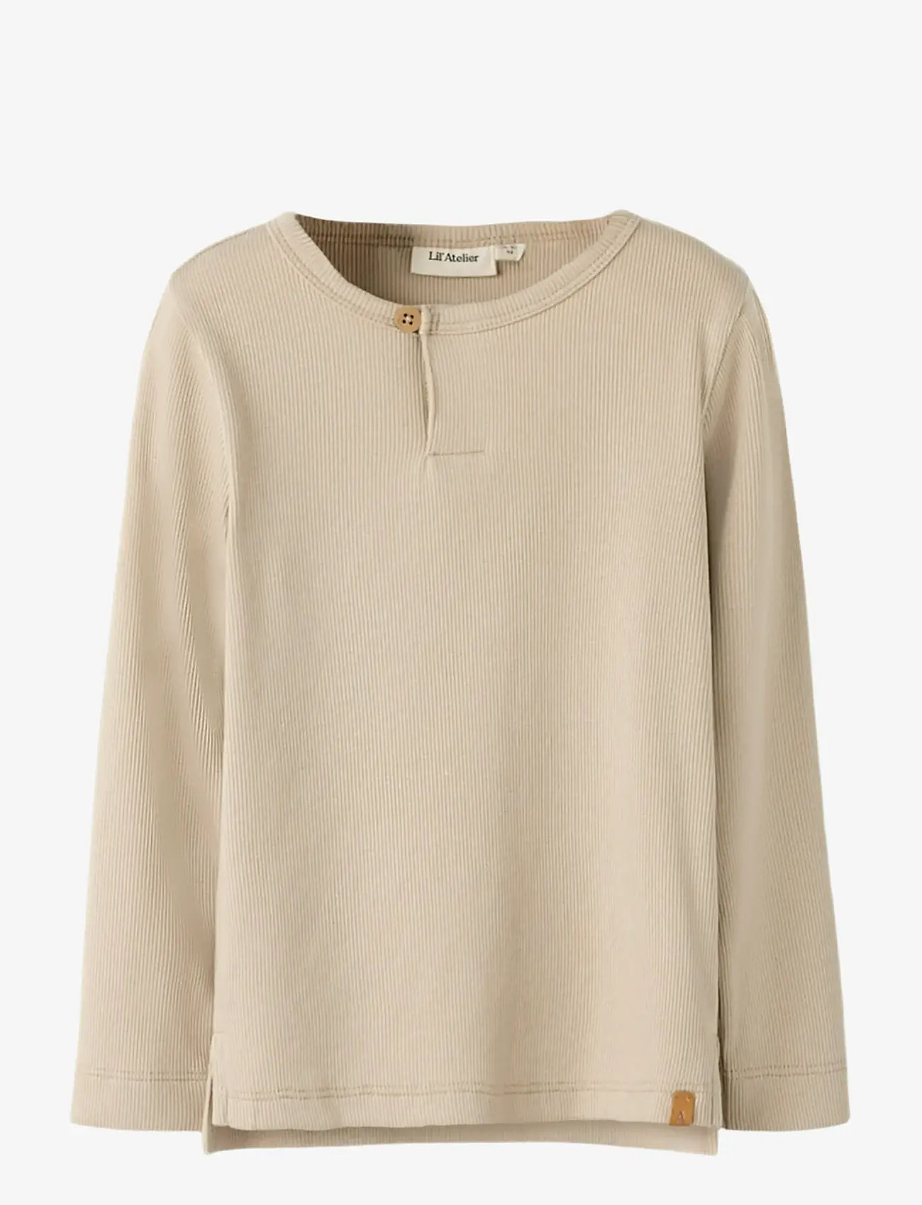 Lil'Atelier - NMMLAGO LS SLIM TOP LIL - langärmelig - oxford tan - 1