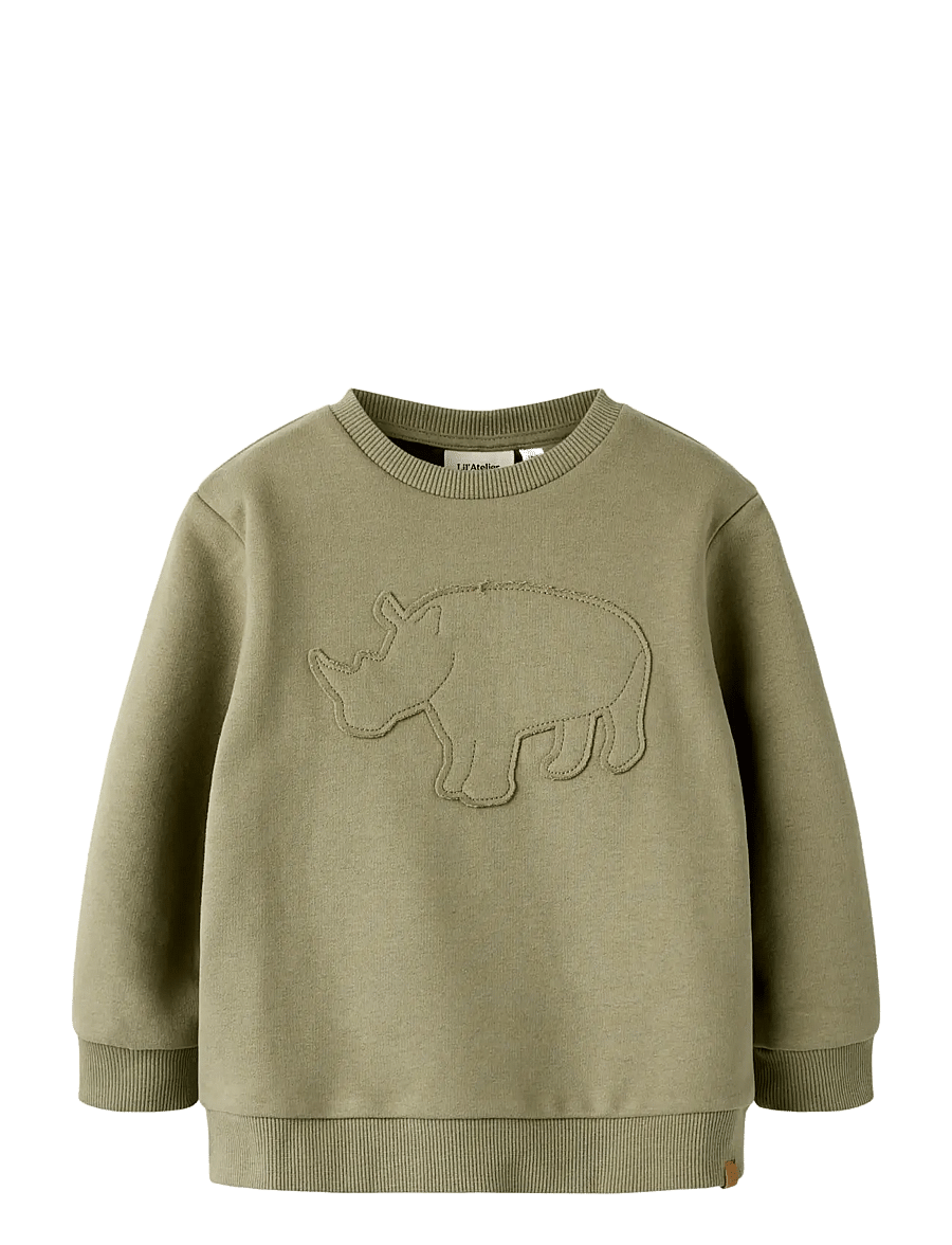 Lil'Atelier - NMMILONDON ROL LS LOOSE SWEAT LIL - sweatshirts - overland trek - 1
