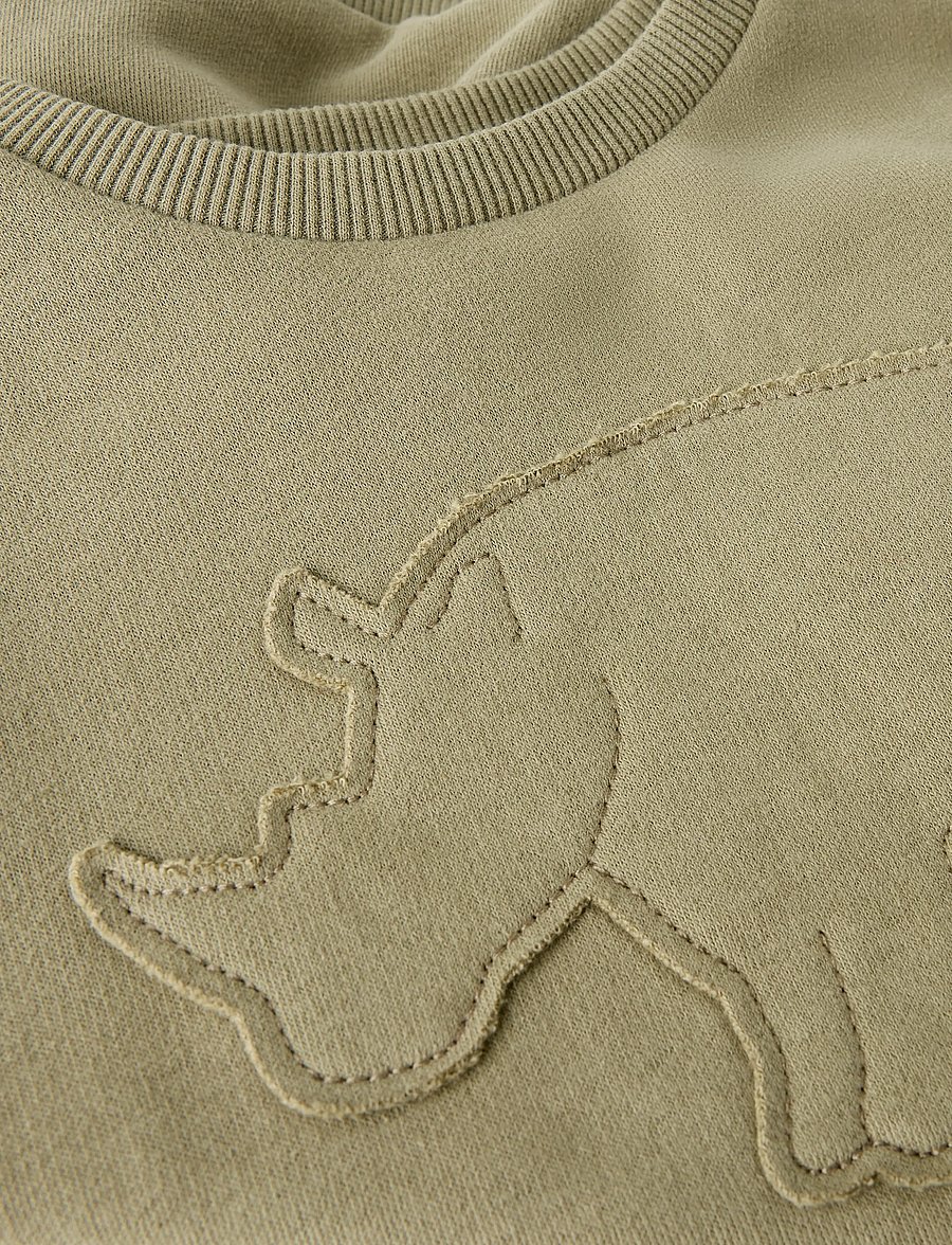 Lil'Atelier - NMMILONDON ROL LS LOOSE SWEAT LIL - sweatshirts - overland trek - 3