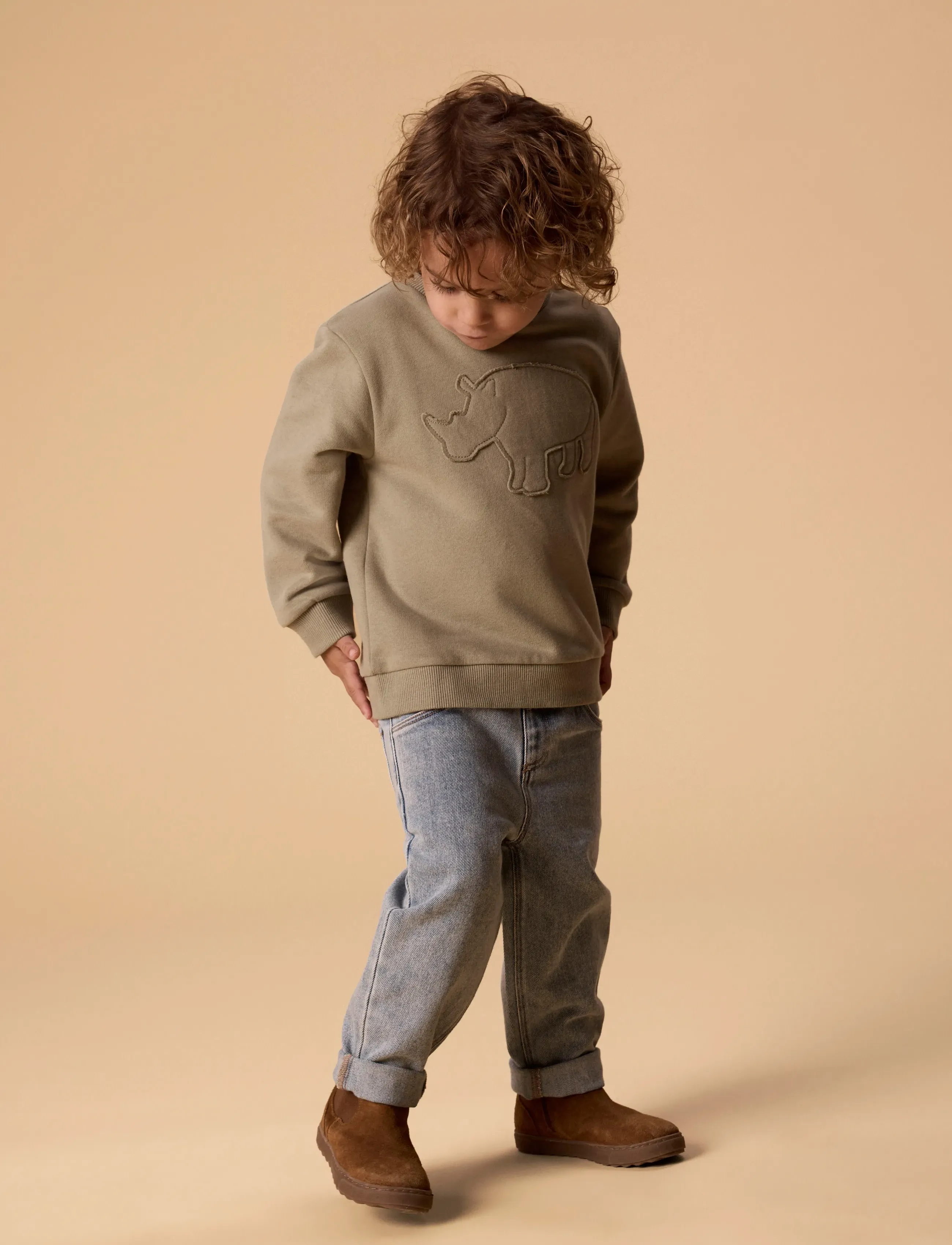 Lil'Atelier - NMMILONDON ROL LS LOOSE SWEAT LIL - sweatshirts - overland trek - 5