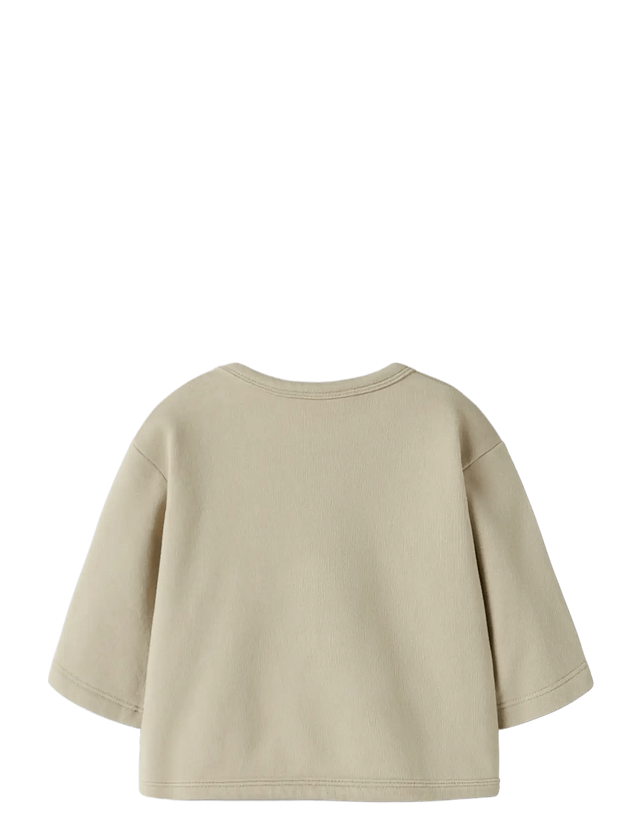Lil'Atelier - NBMILONDON REA LS LOOSE SWEAT BRU LIL - dressipluusid - moss gray - 1