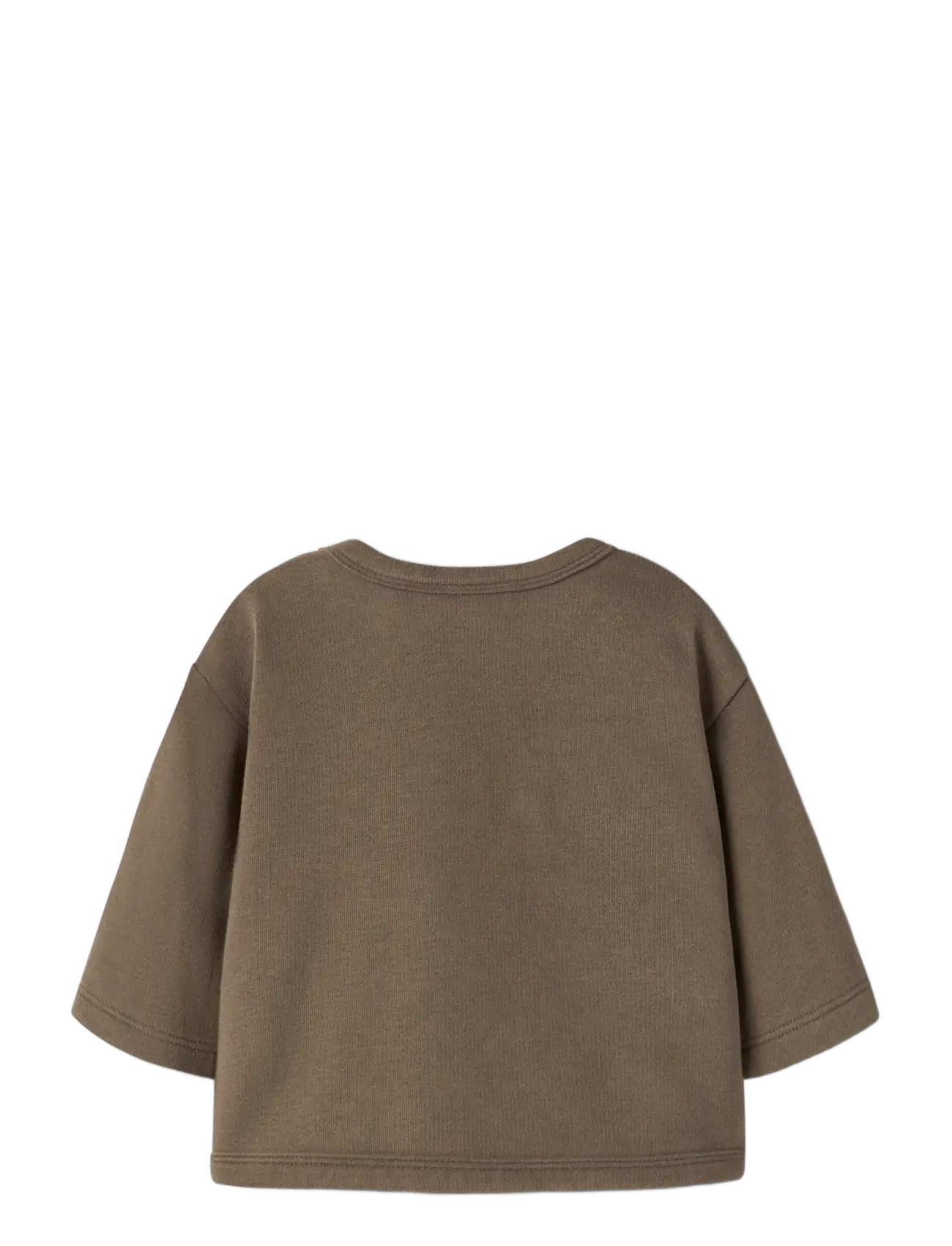 Lil'Atelier - NBMILONDON REA LS LOOSE SWEAT BRU LIL - dressipluusid - teak - 1