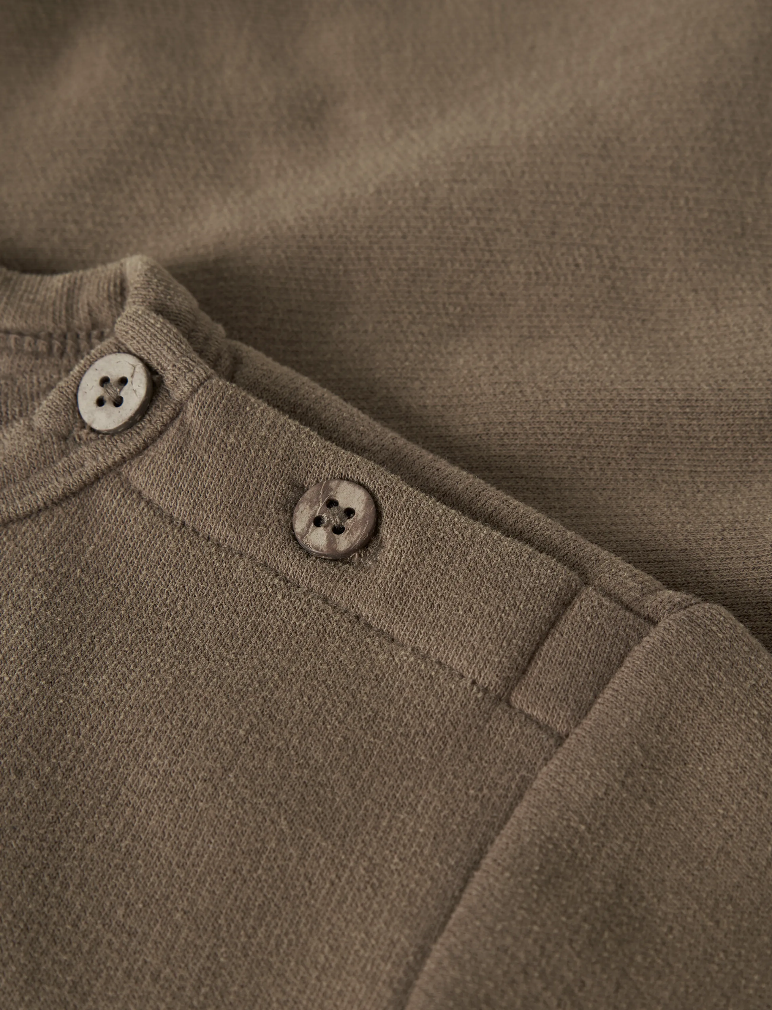 Lil'Atelier - NBMILONDON REA LS LOOSE SWEAT BRU LIL - dressipluusid - teak - 2
