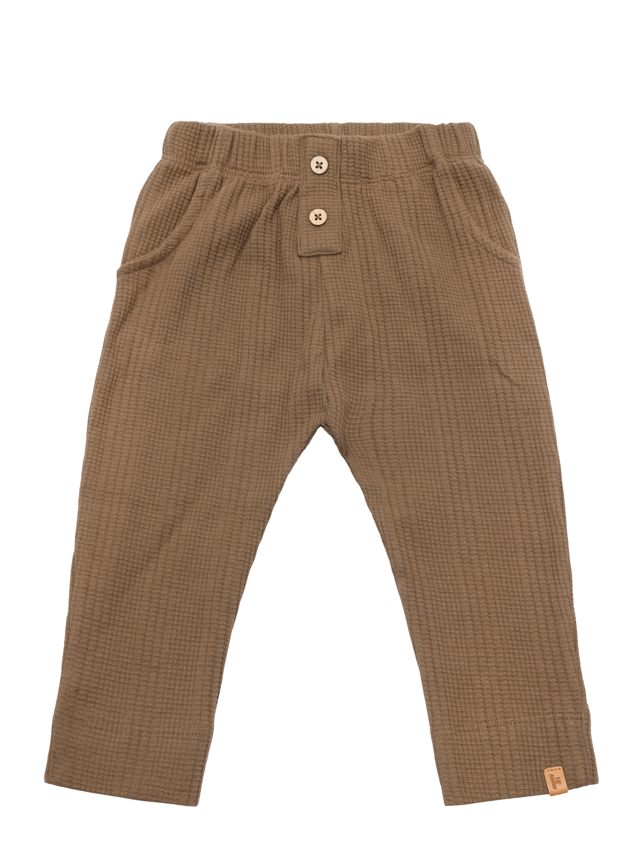 Lil'Atelier NBMOPELLE LOOSE PANT LIL - Baby 44-92 - TEAK / brown