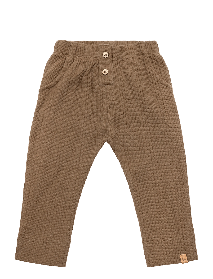 Lil'Atelier - NBMOPELLE LOOSE PANT LIL - babyhosen - teak - 0