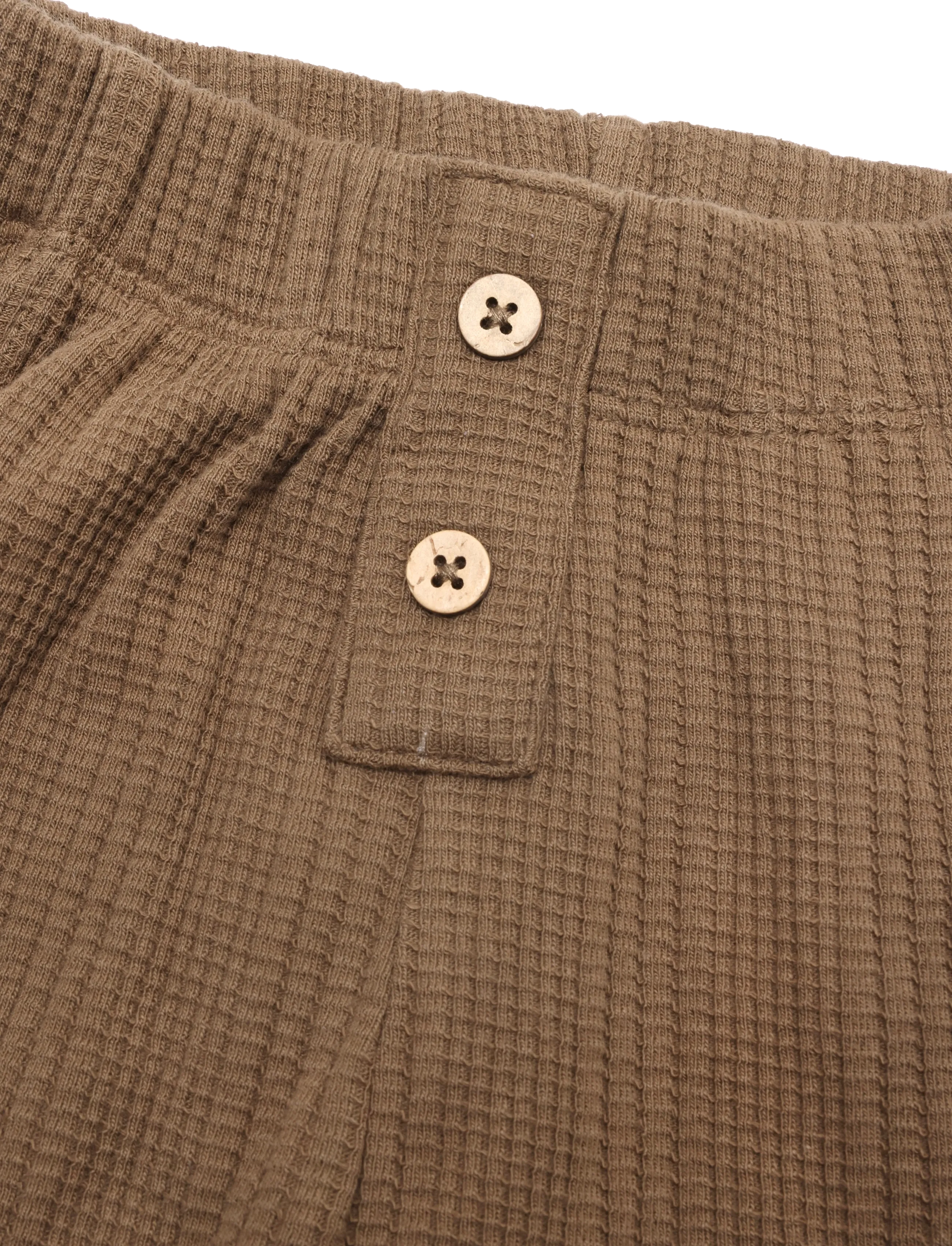 Lil'Atelier - NBMOPELLE LOOSE PANT LIL - teak - 2