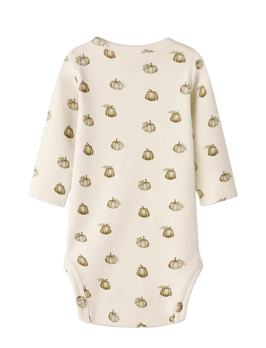 Lil'Atelier - NBMGAYO SAT LS SLIM BODY LIL - langärmelige bodys - turtledove - 1